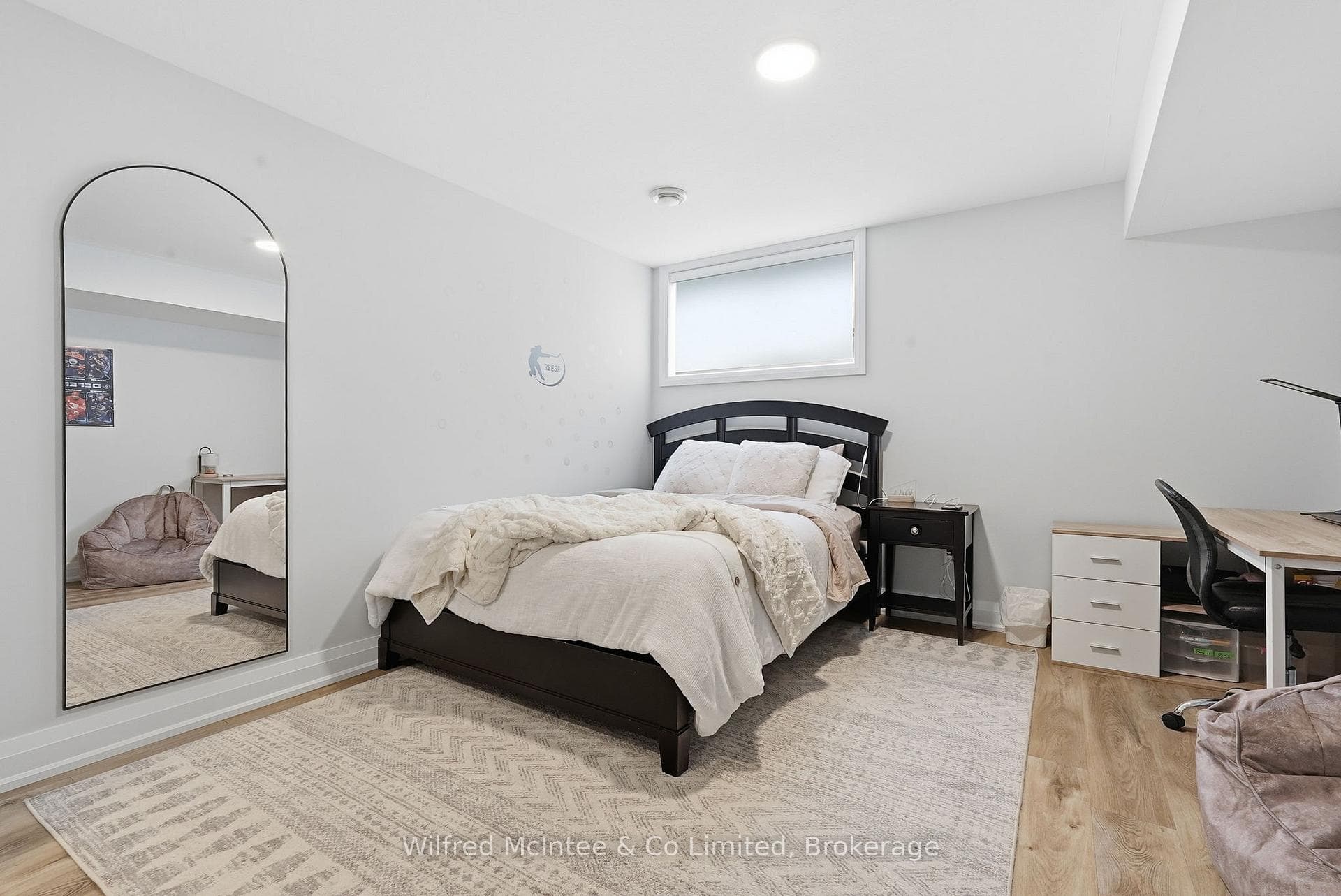 Lower level bedroom