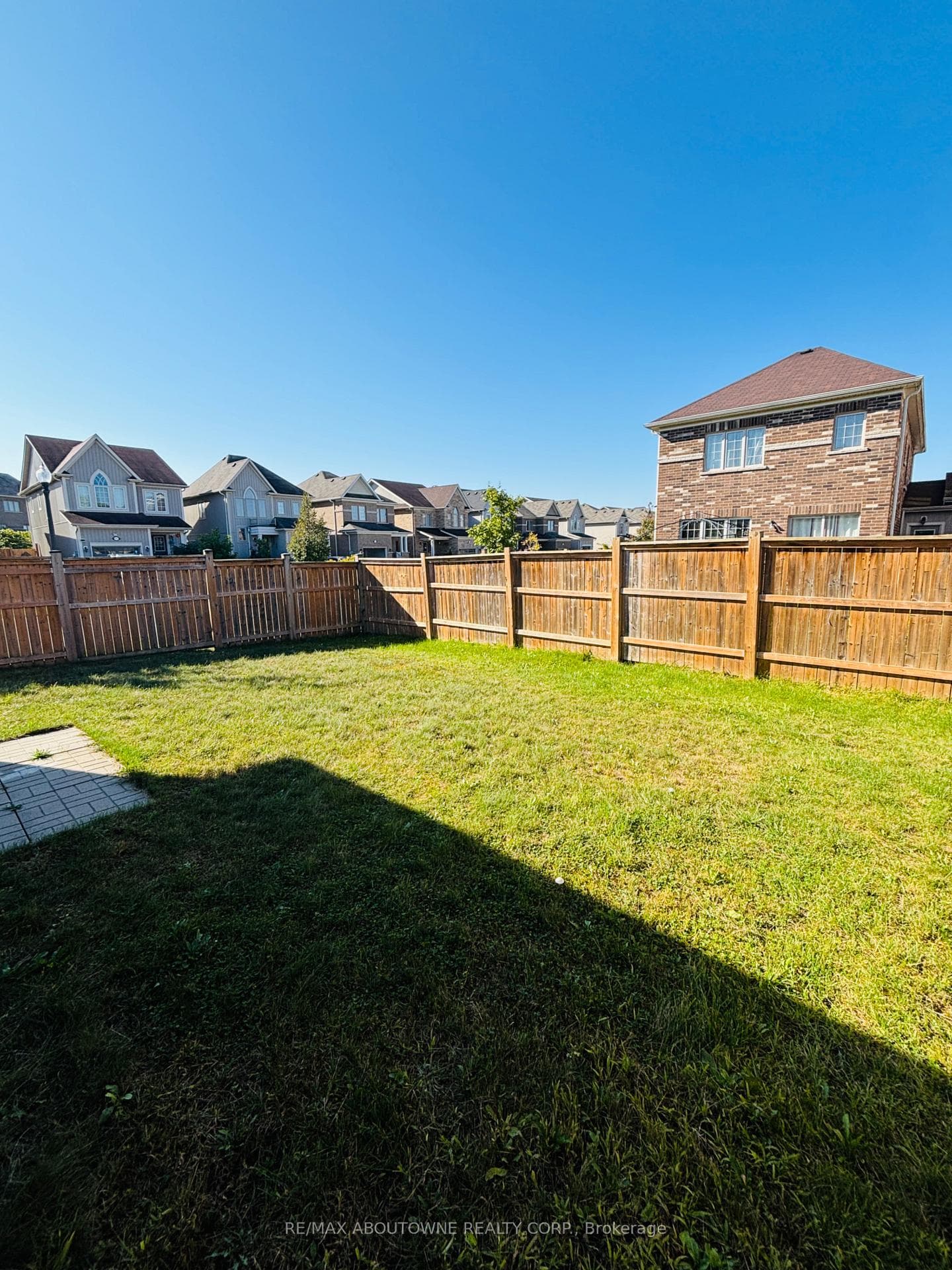 Fenced Backyard