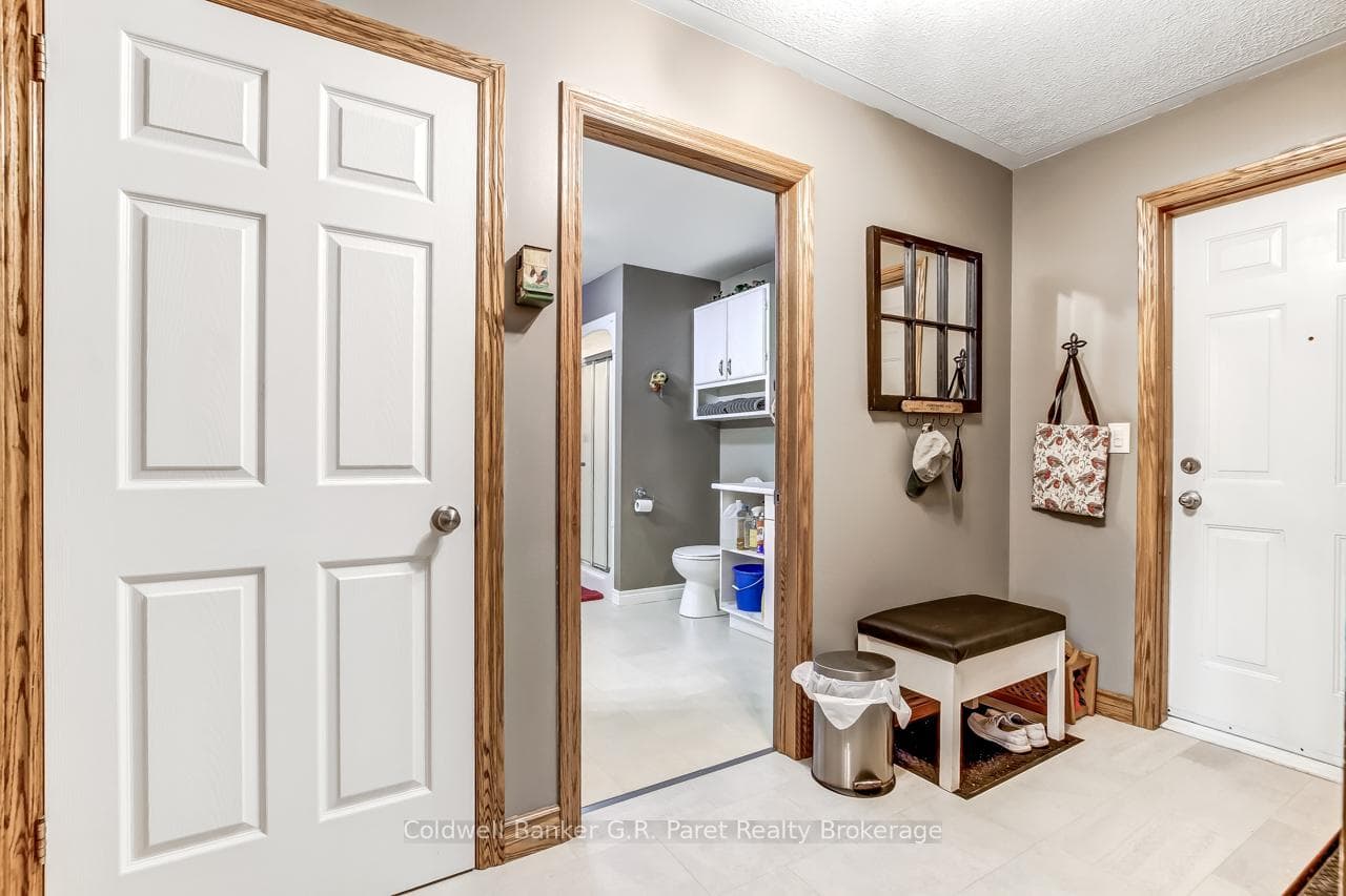 Rear mud room