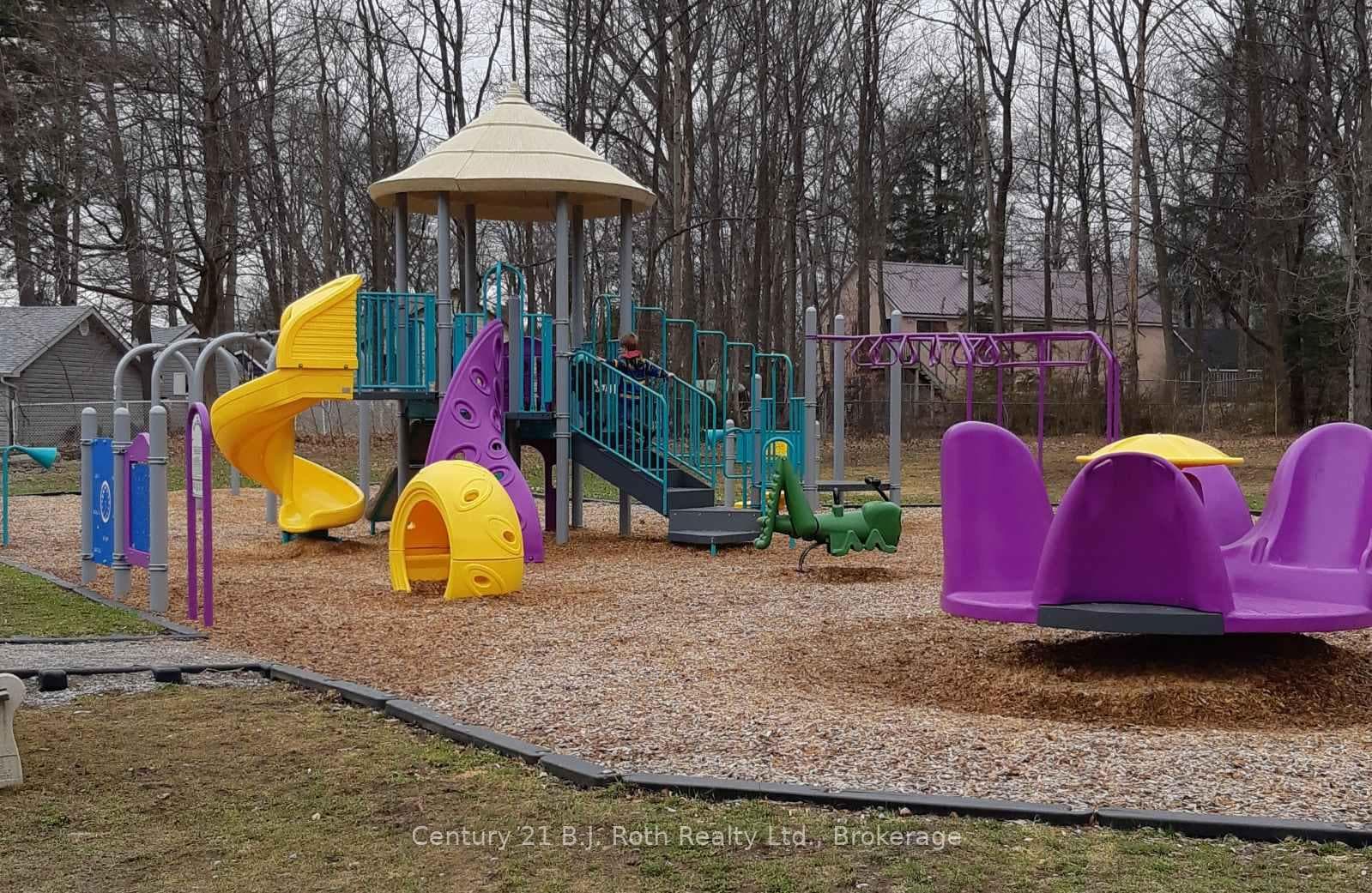 Playground just down street