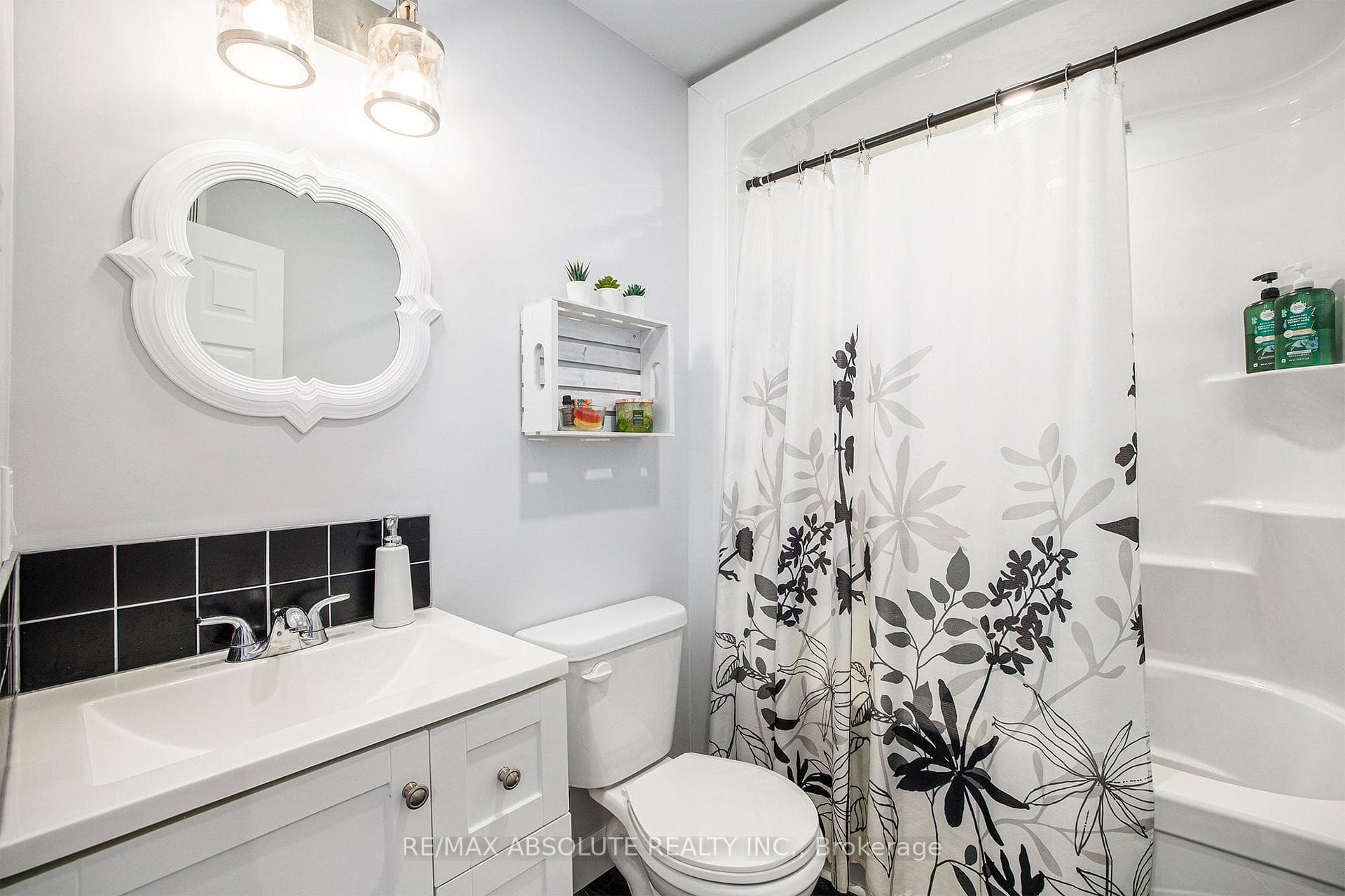 Main floor bathroom