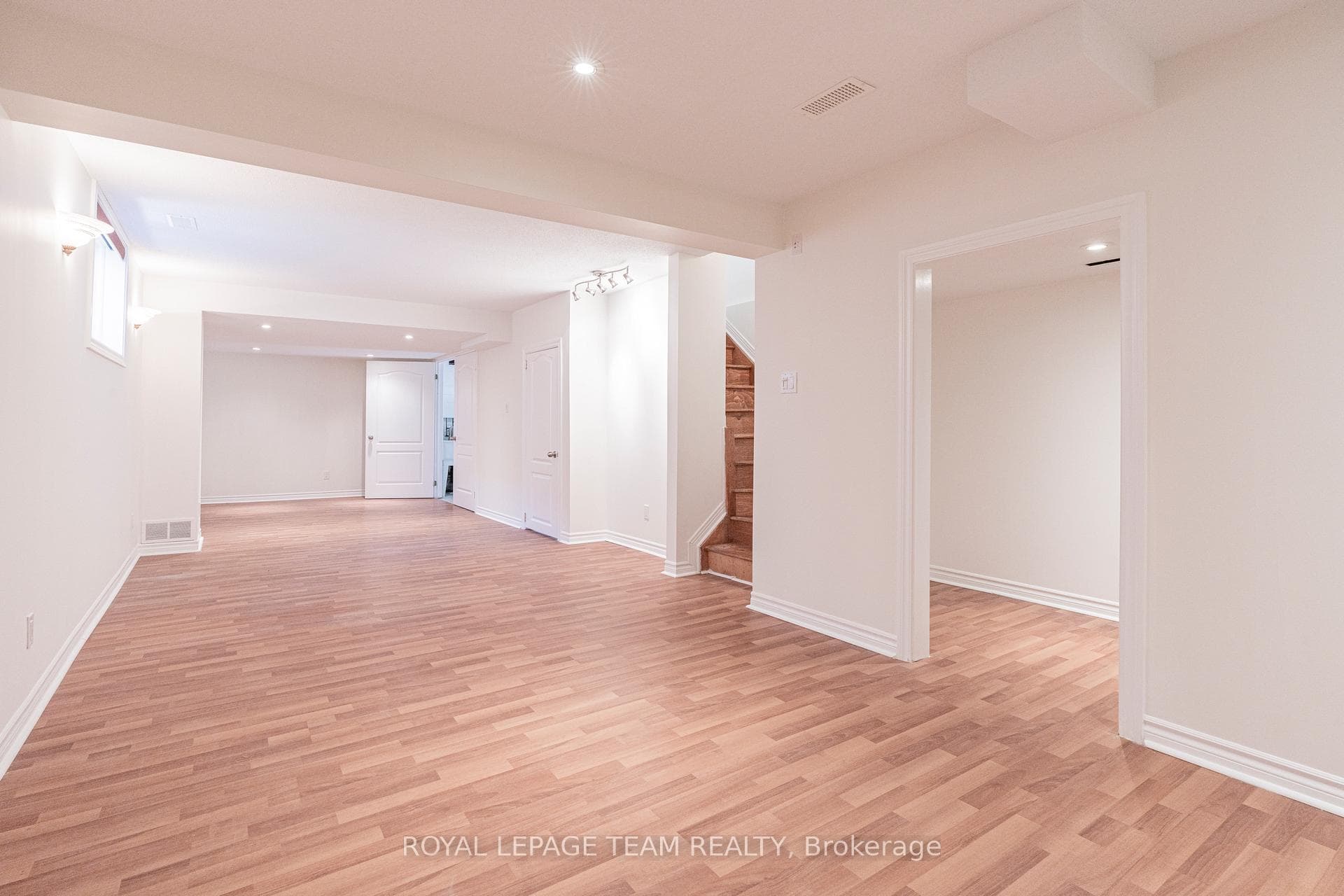 Finished basement