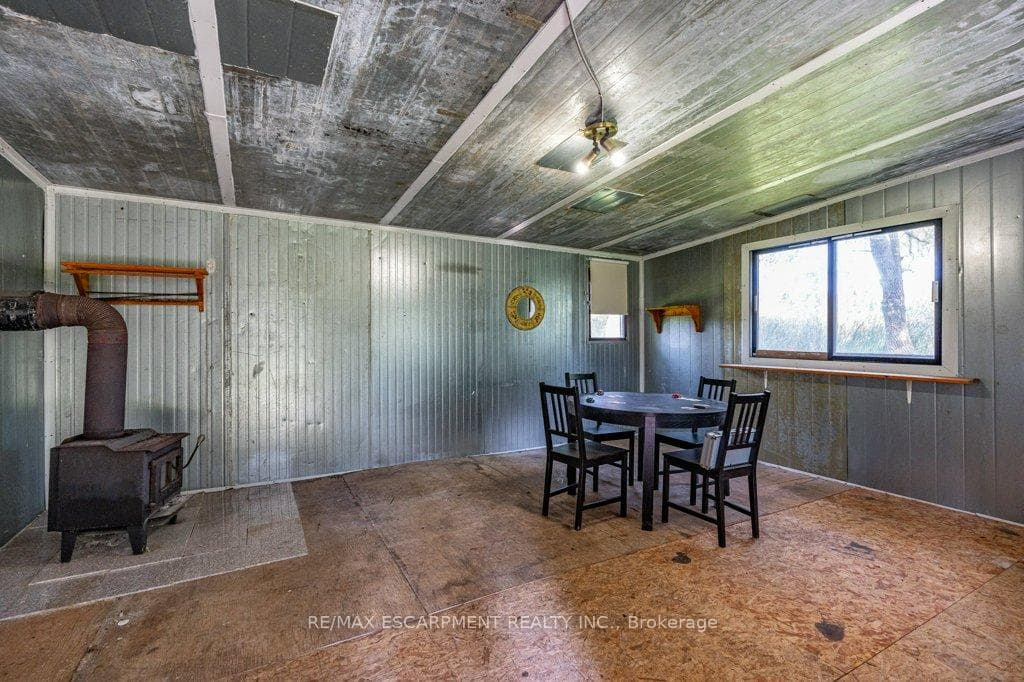 Inside he/she shed!