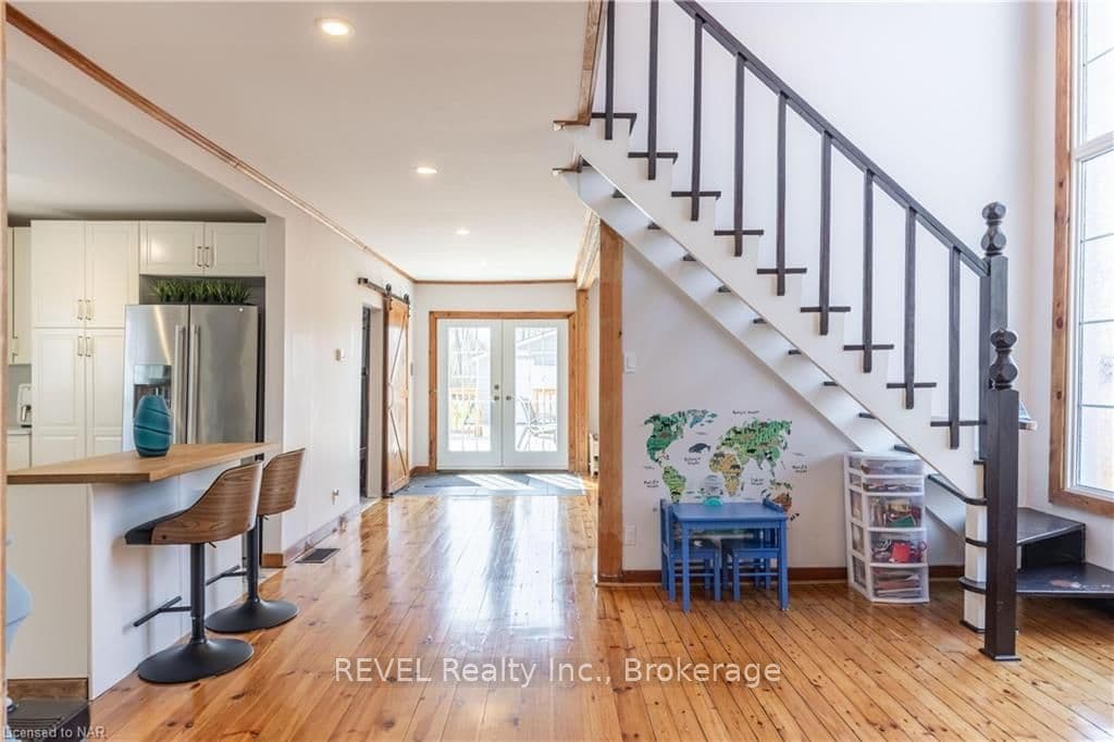 Large windows allow natural light