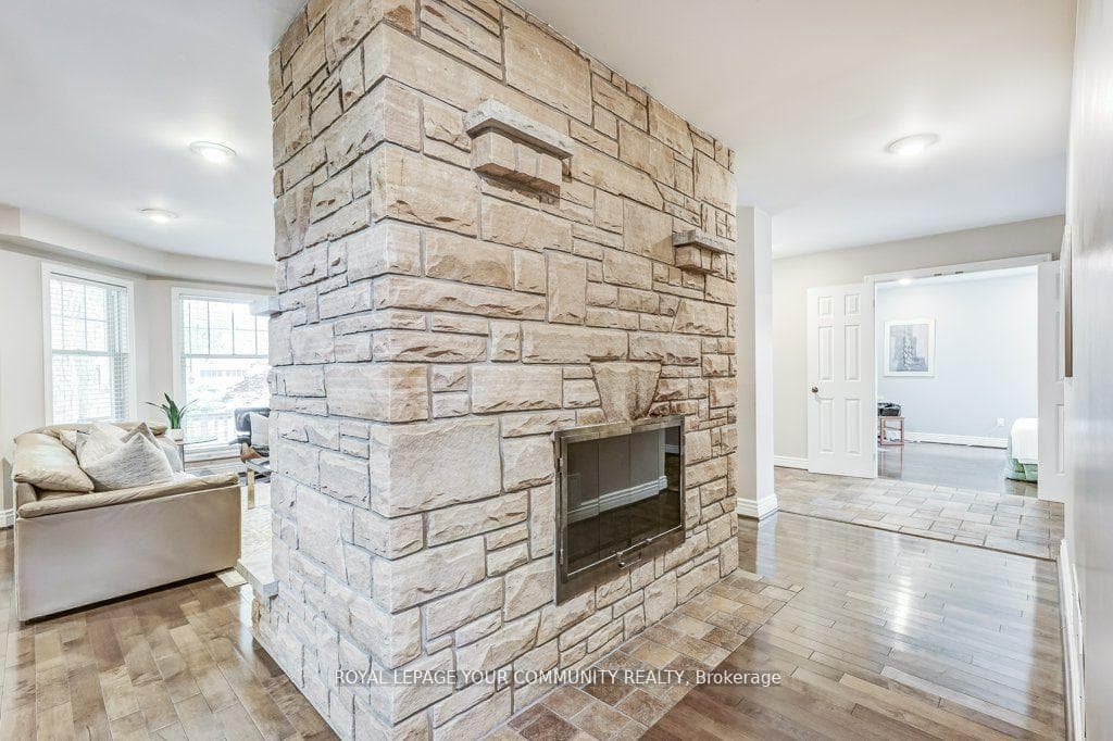 Fireplace on Main Floor