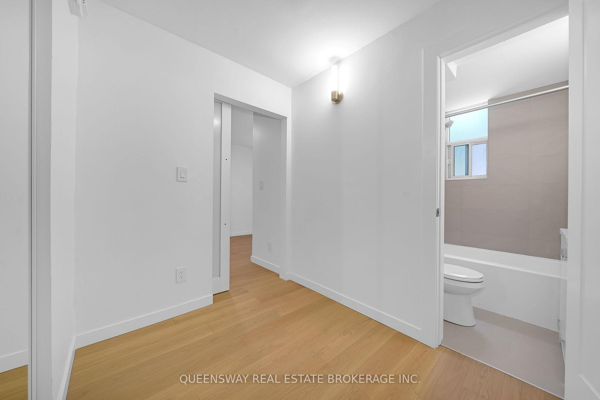 Bedroom & Bathroom Combined View 1