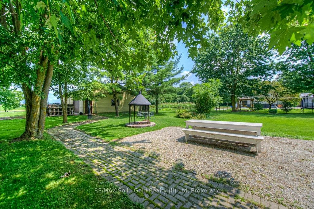 Large yard