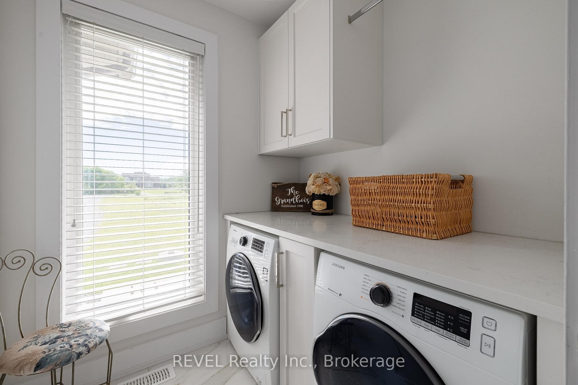 Main floor laundry room