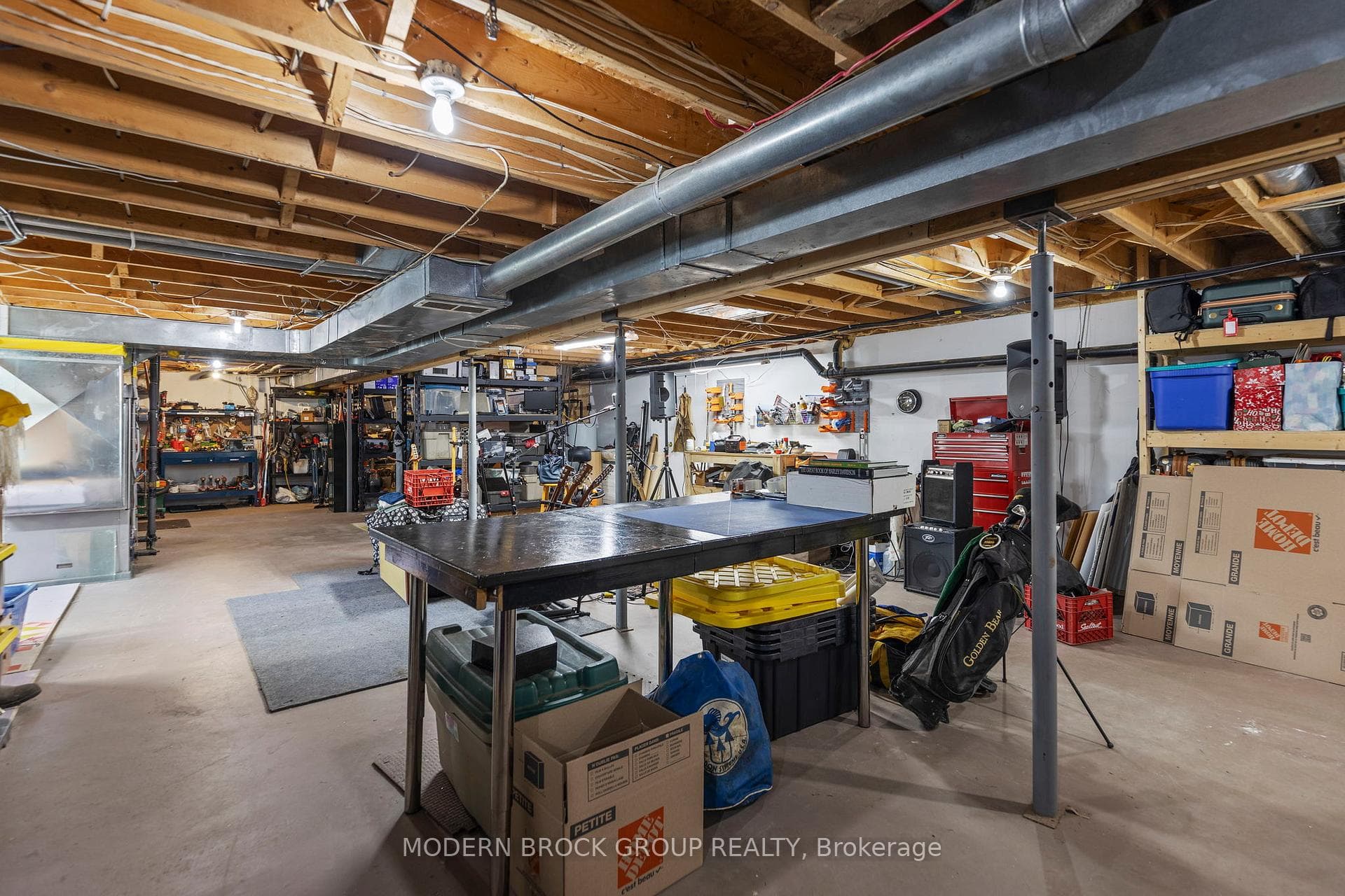 Spacious basement