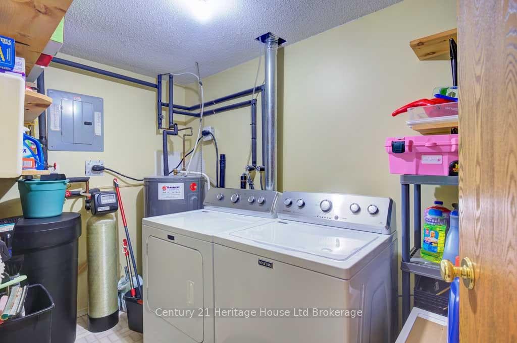 In suite laundry/utility room
