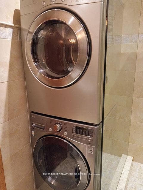 LG S/S washer and dryer