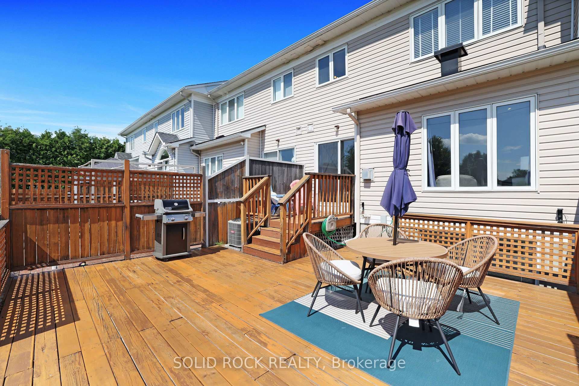 Large deck space
