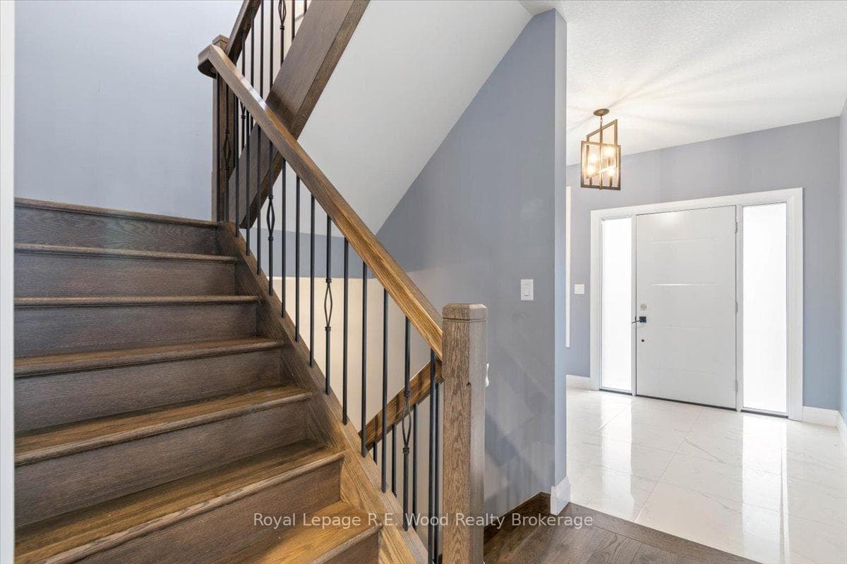 stair case to 2nd. floor