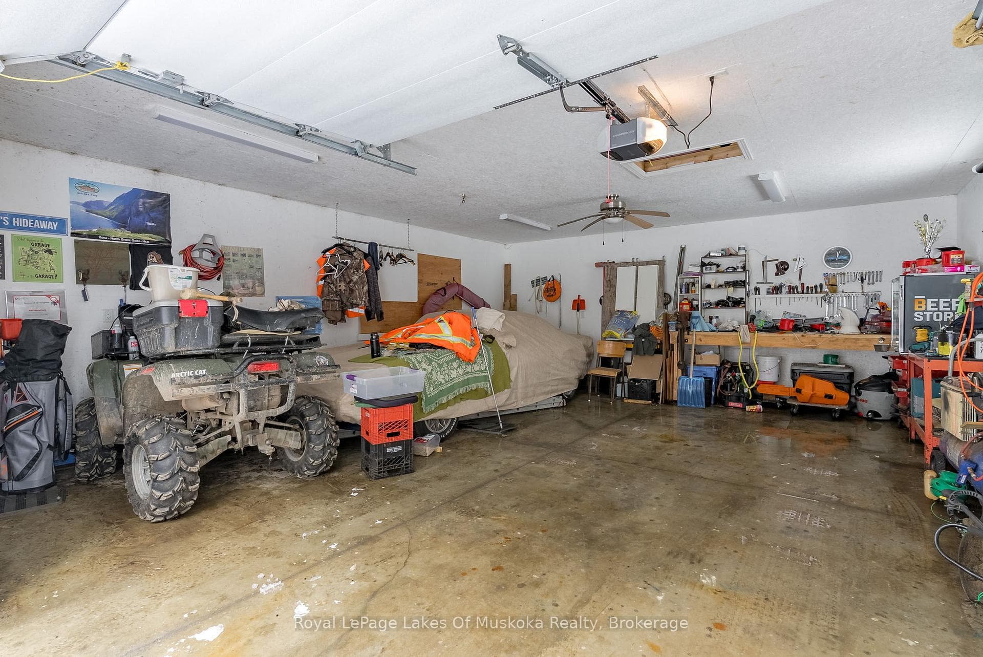 Inside Insulated Garage Number One