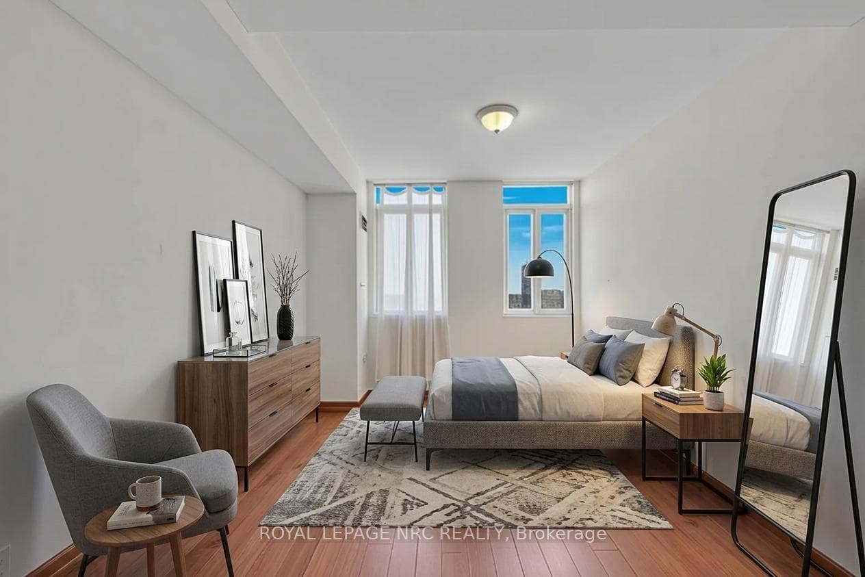Virtually Staged bedroom