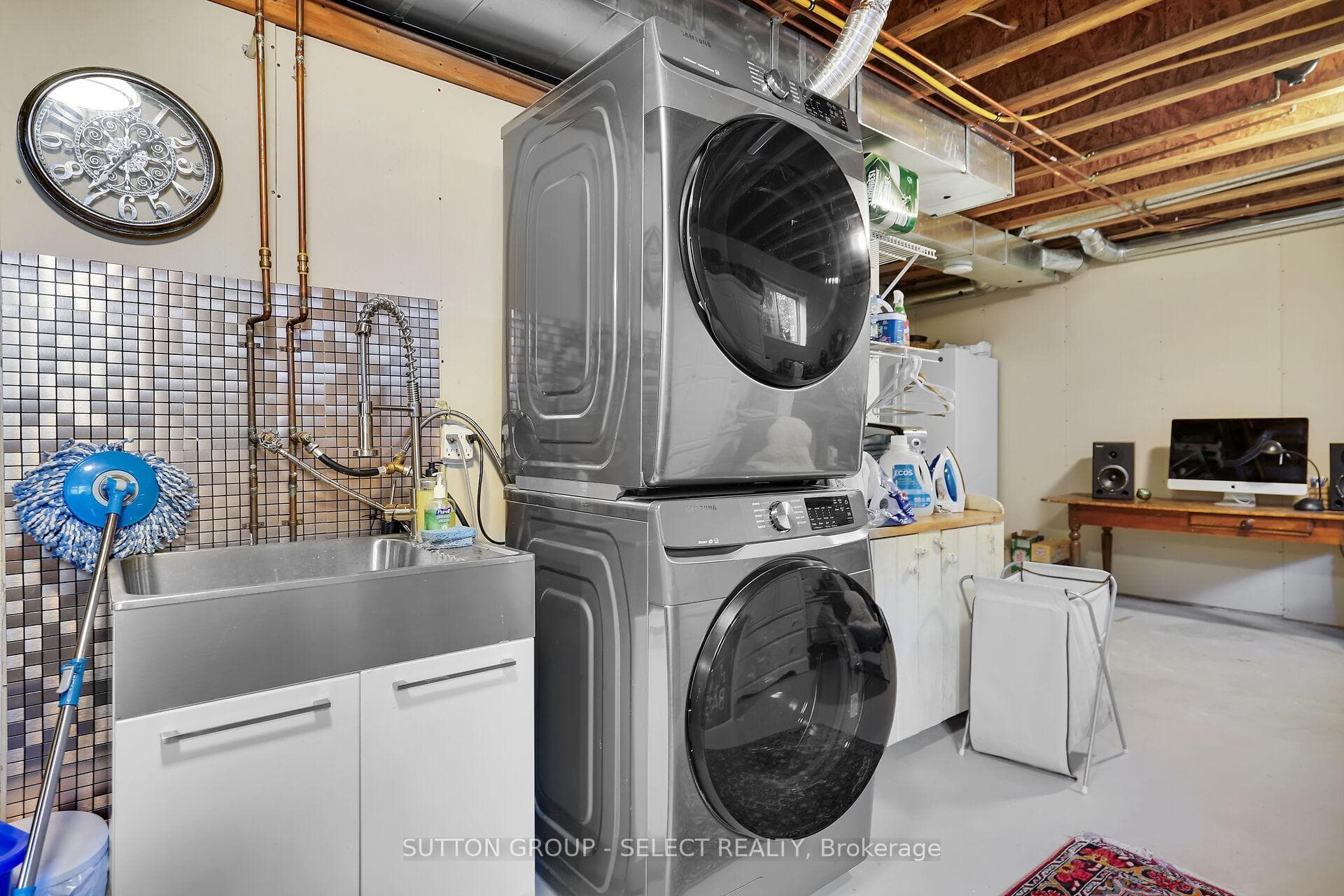 laundry room with tons of storage