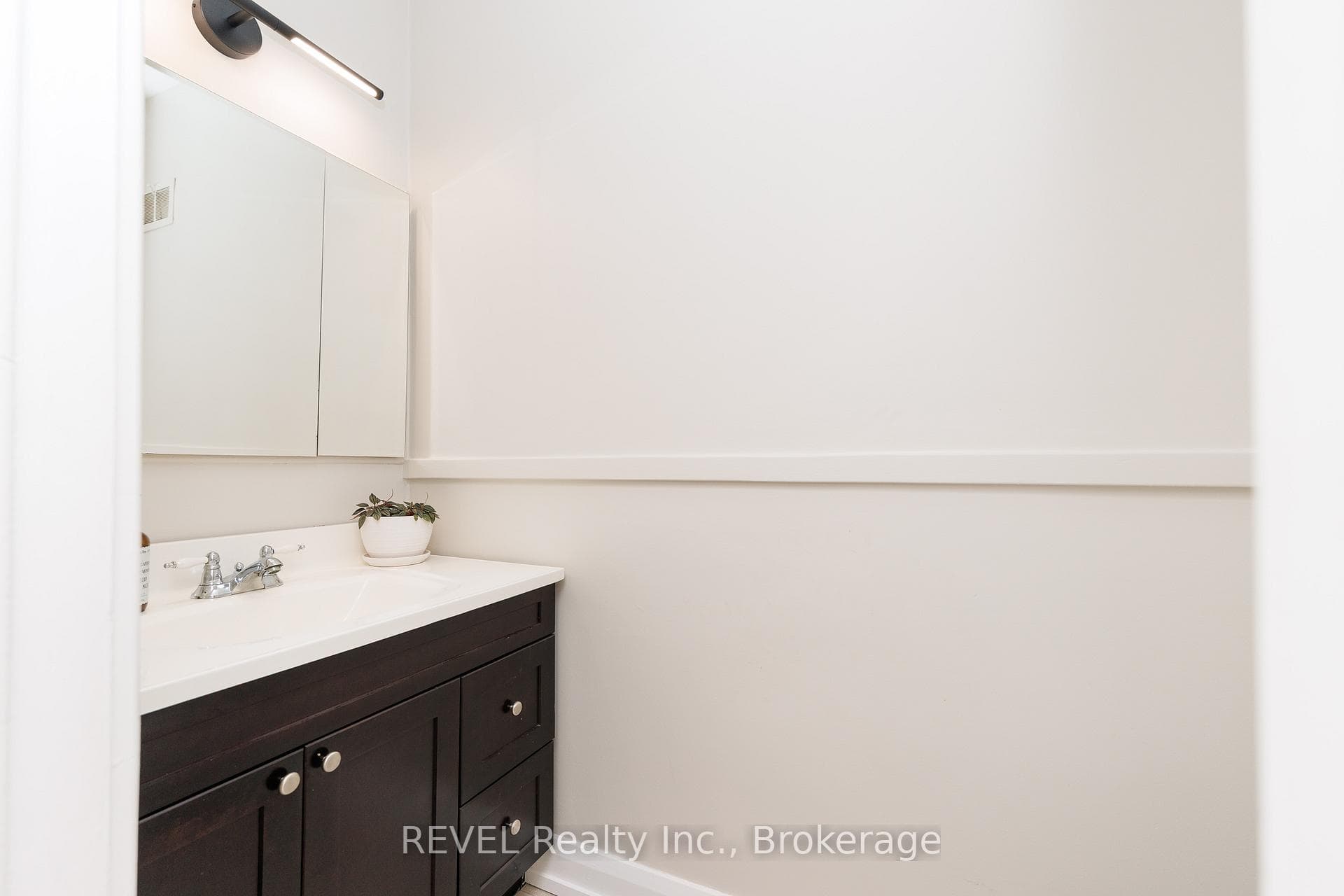 Main floor powder room