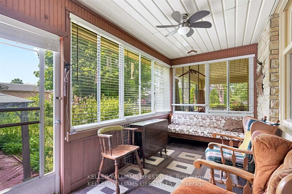 3-Season Sunroom off Dining Room