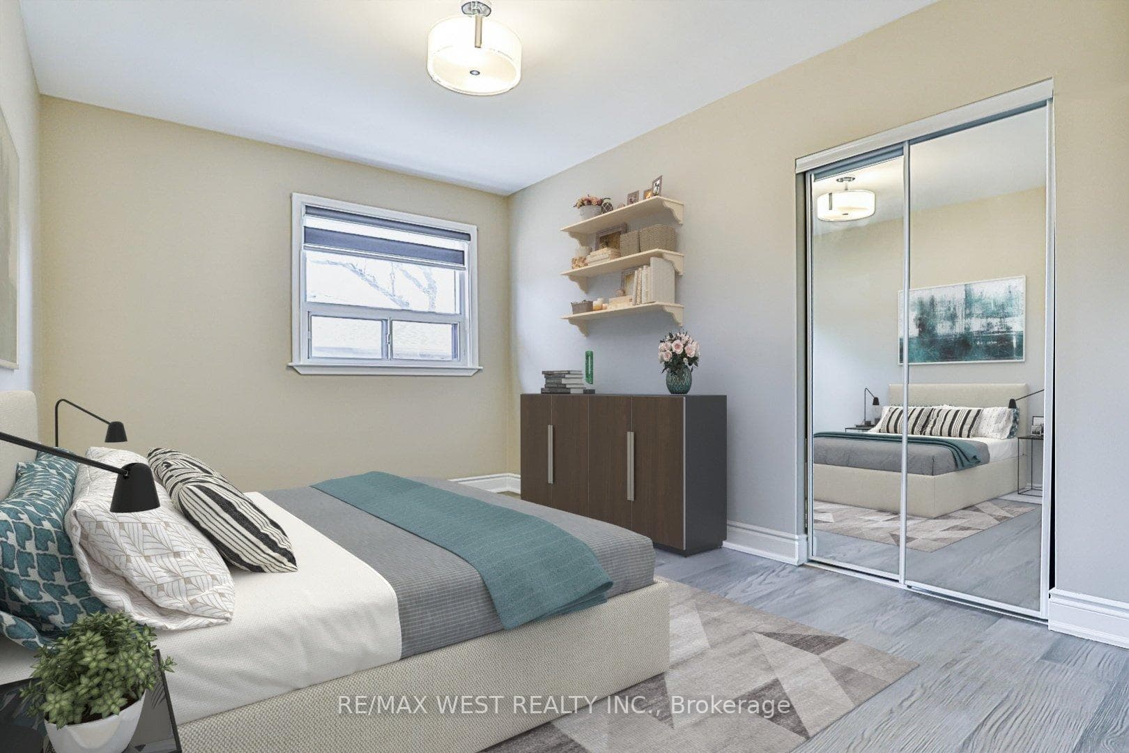 Spacious 3rd Bedroom (Virtually Staged)