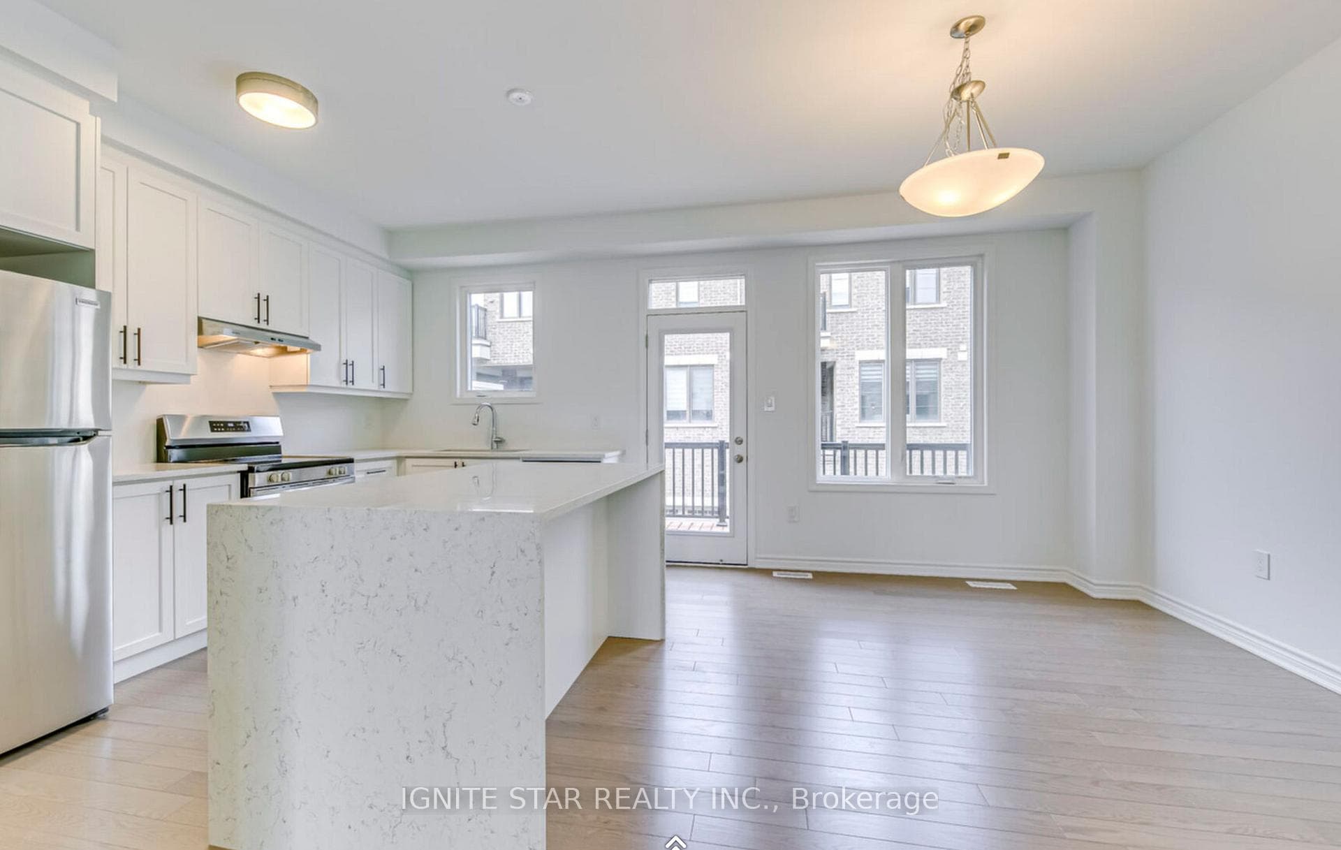 Kitchen & dining view