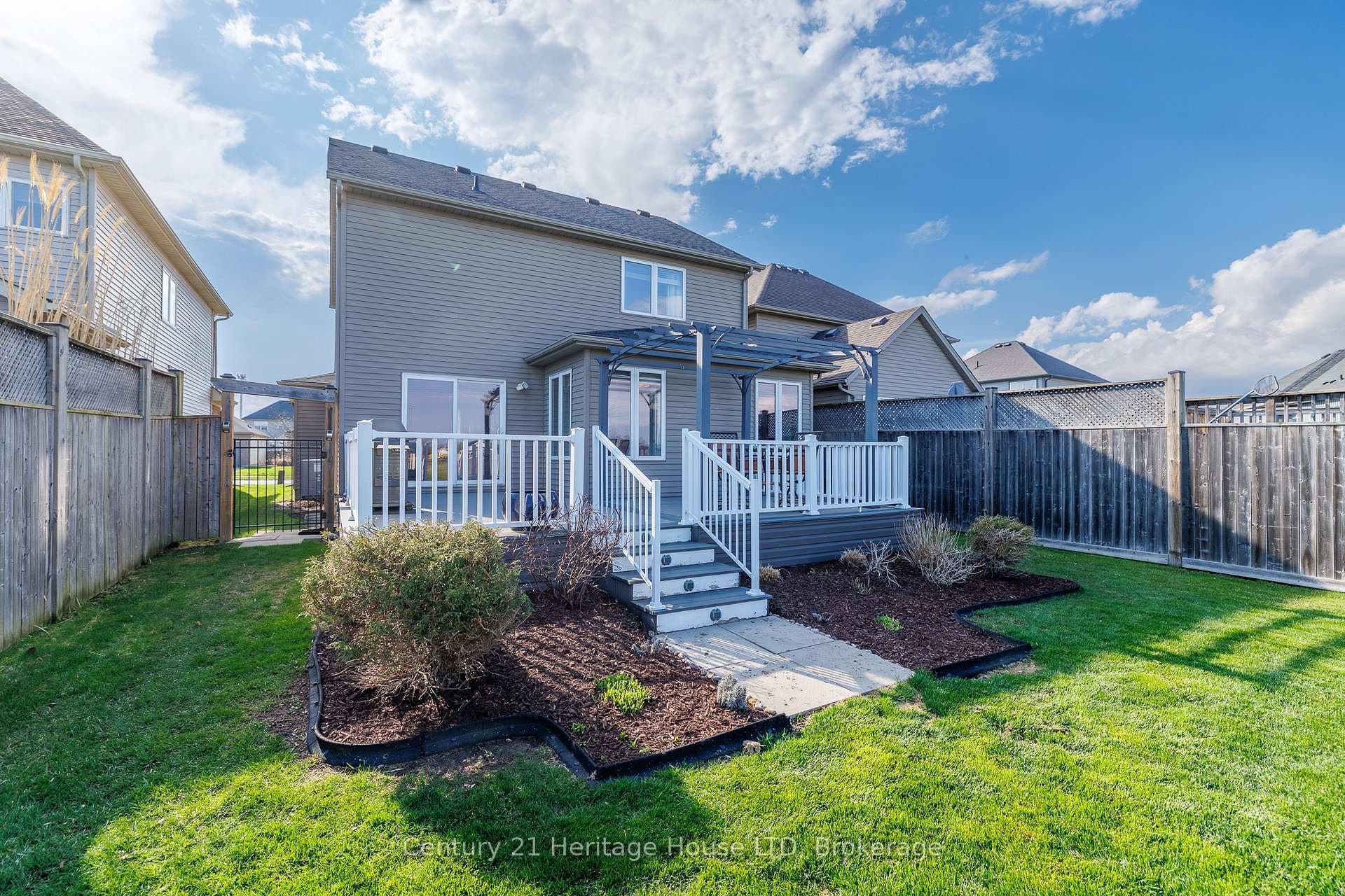 Backyard - Landscaped Yard