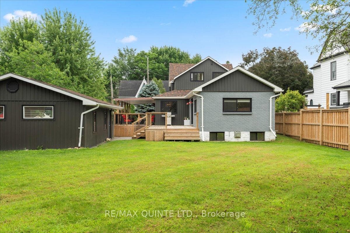 Rear of home