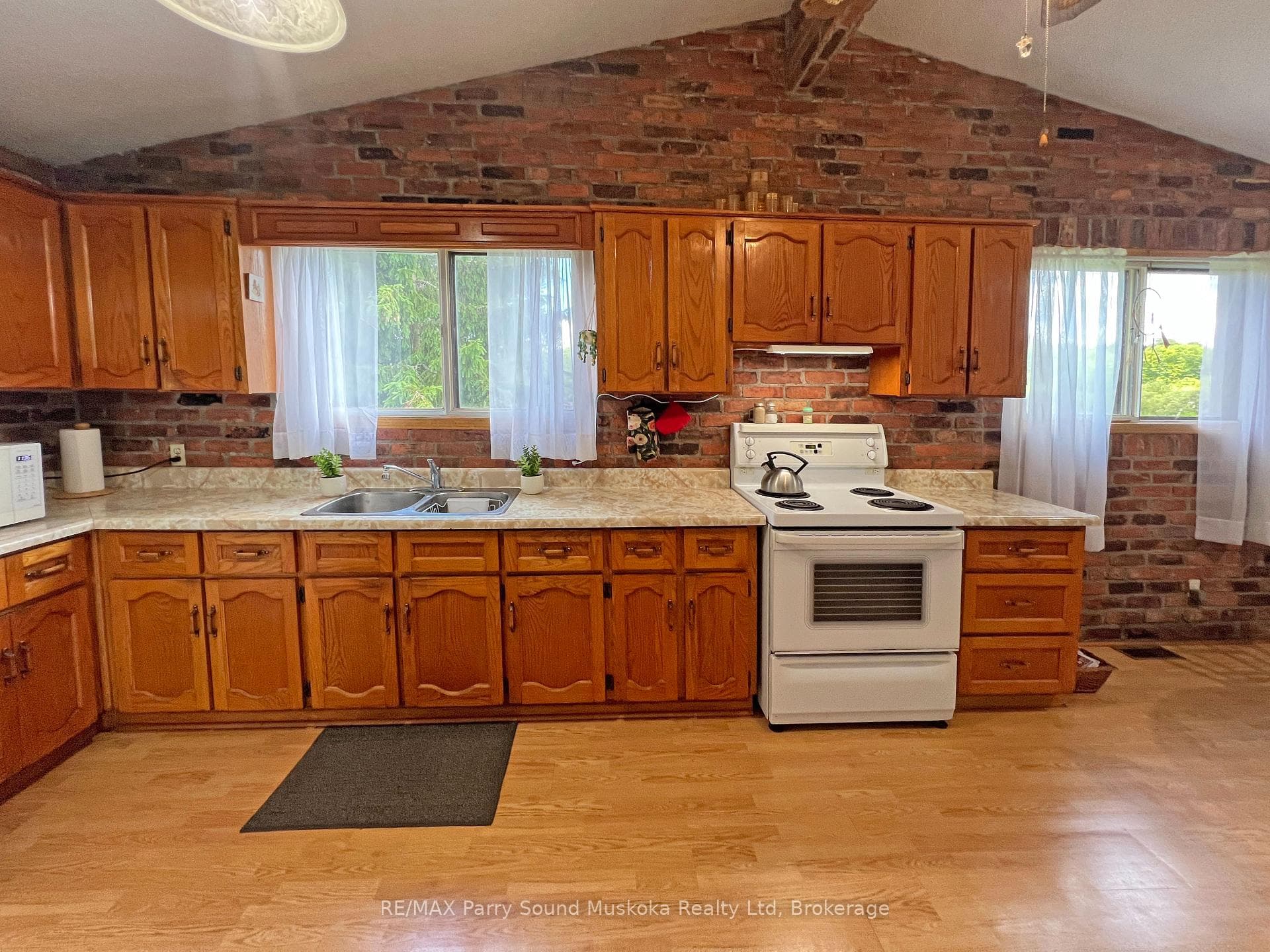 Abundance of kitchen cabinets