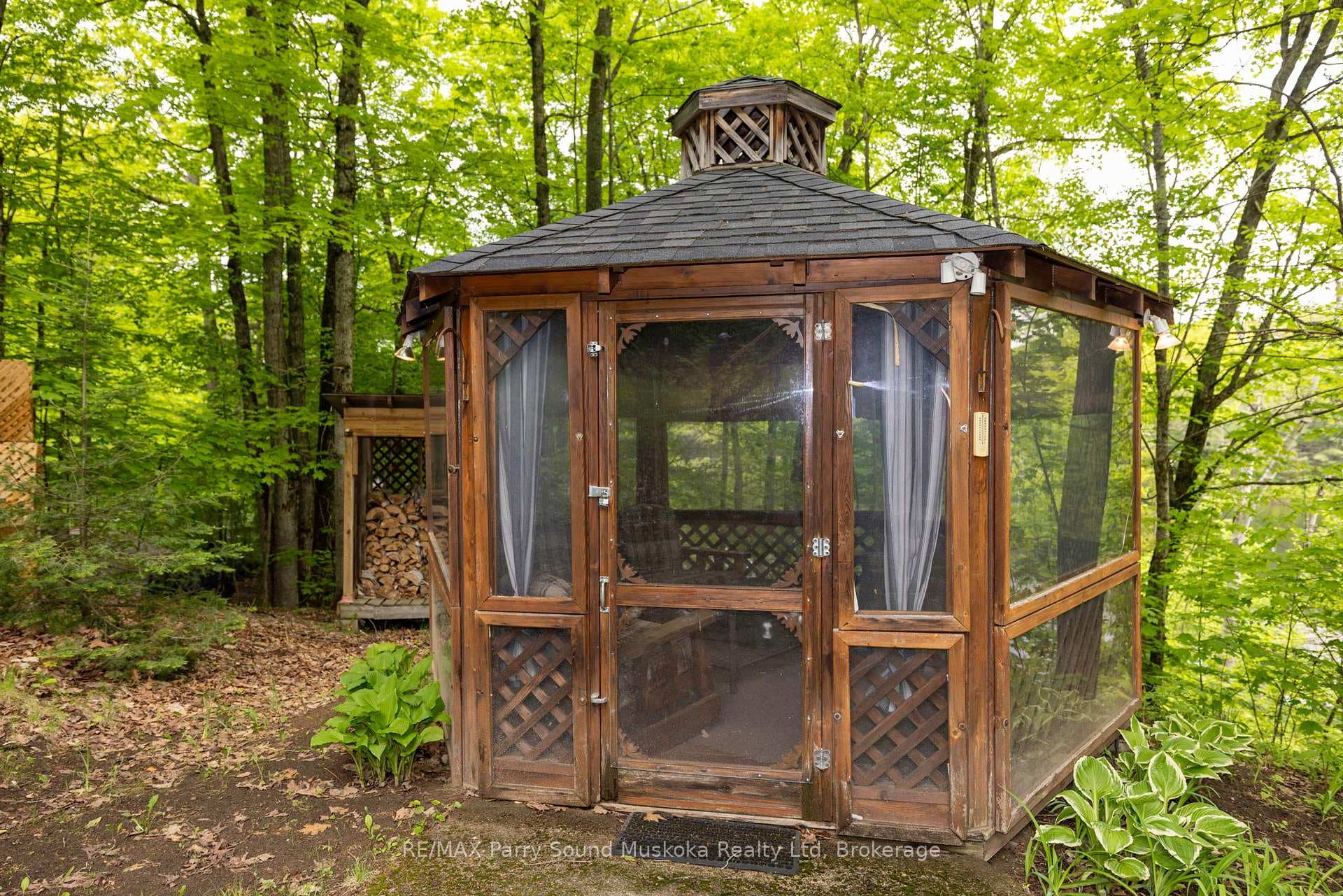 Gazebo for extended season relaxation