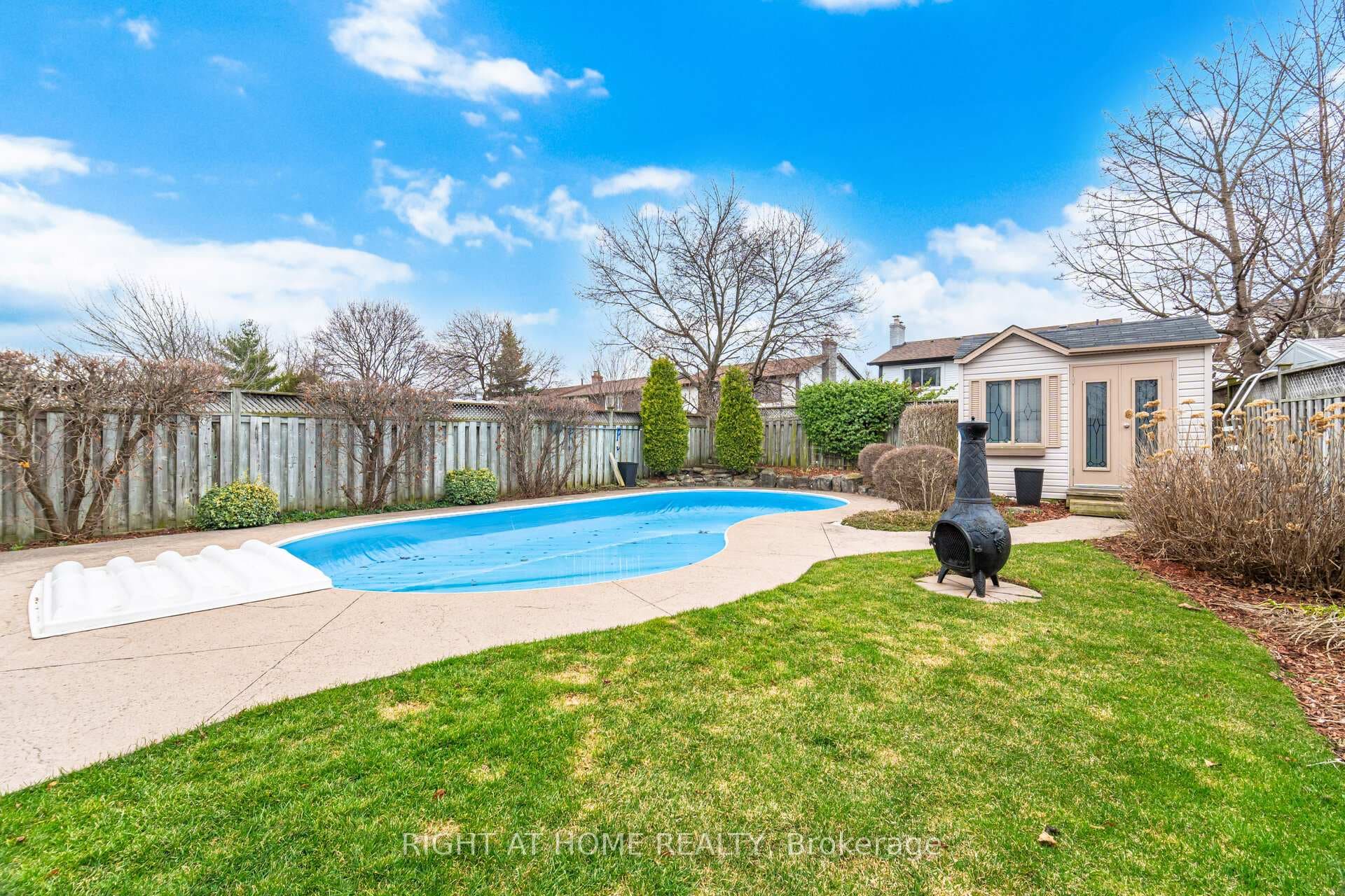 Landscaped Backyard