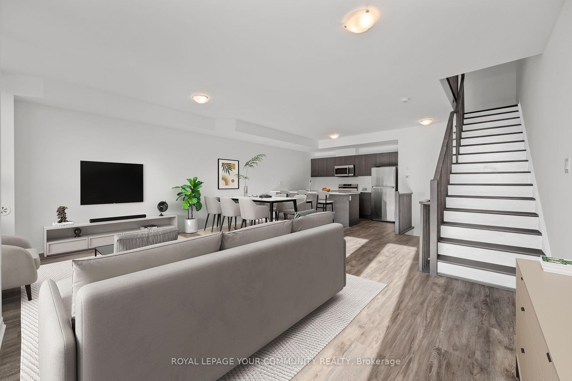 Living Room - Virtually Staged