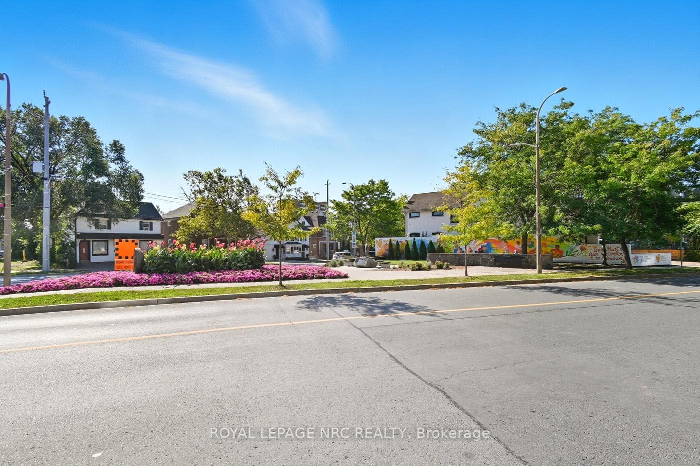 Street view from Visitor Parking Area