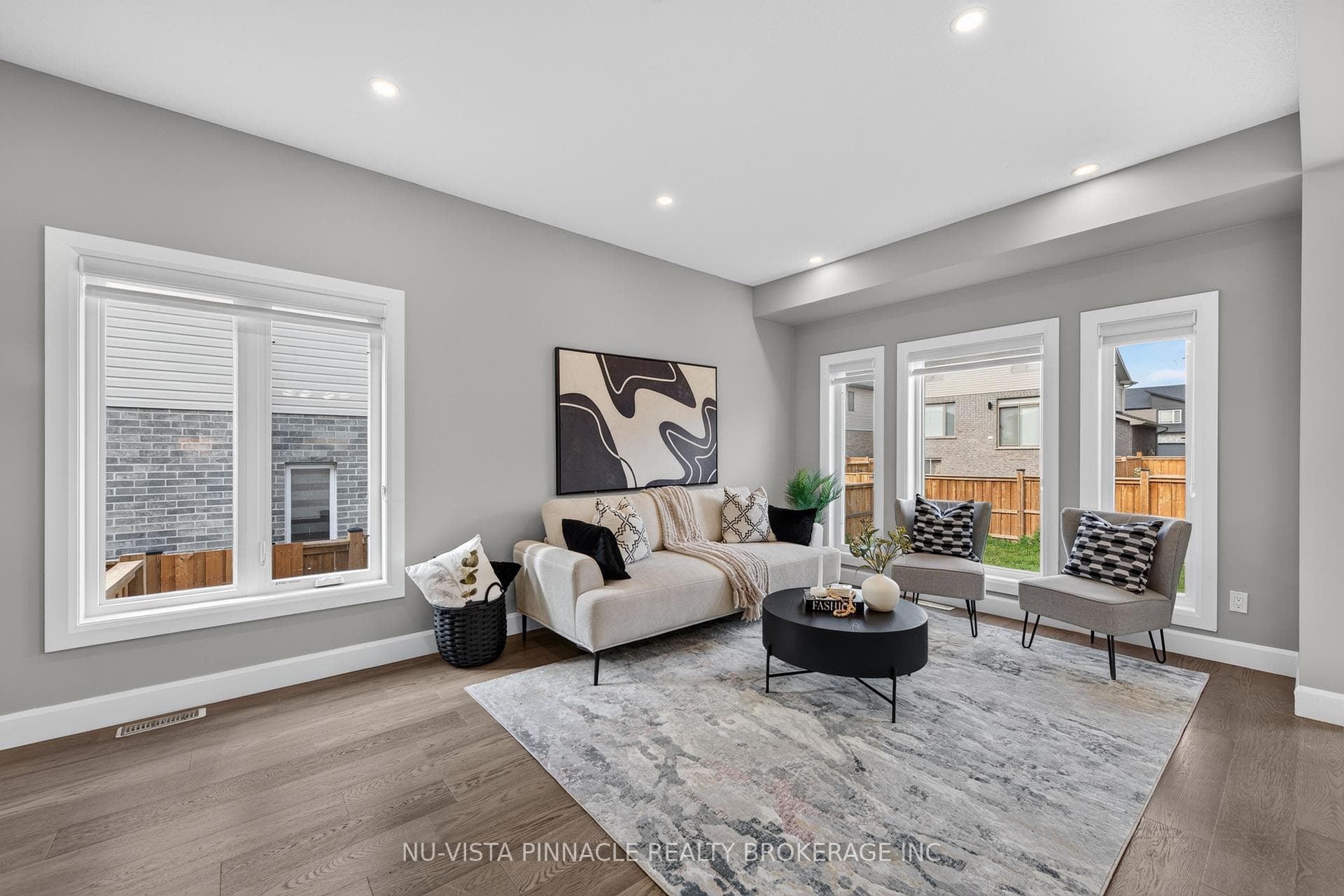 Great room / office area