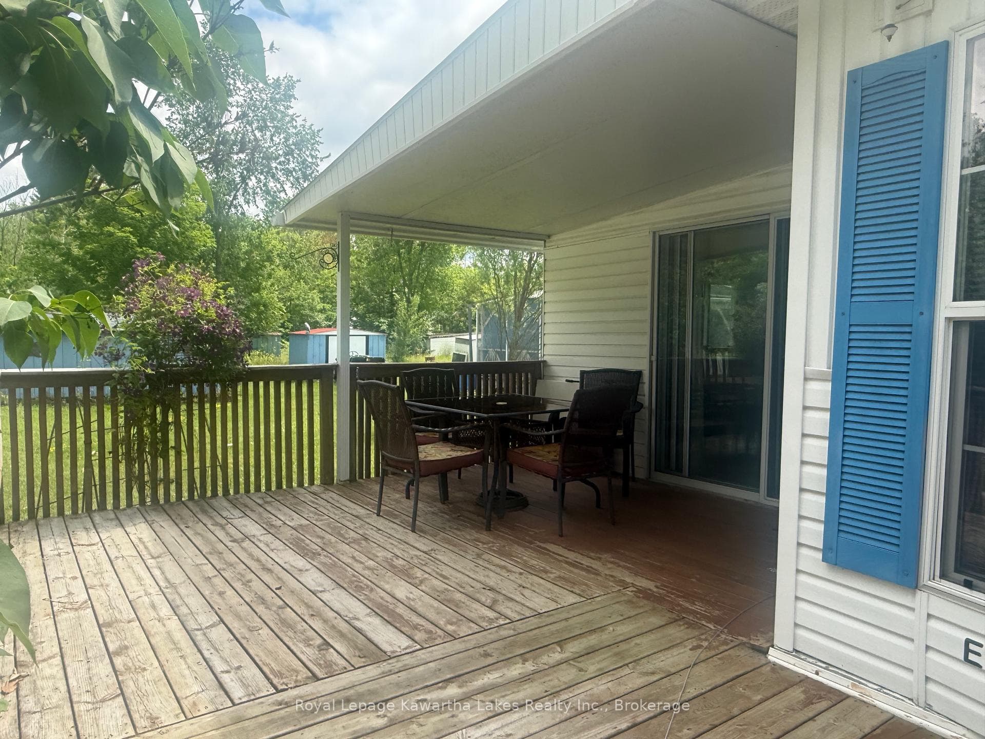 Covered Back Porch