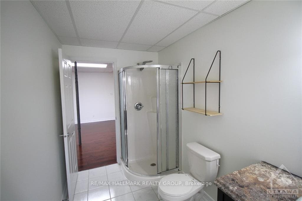Lower level 3 pc bath