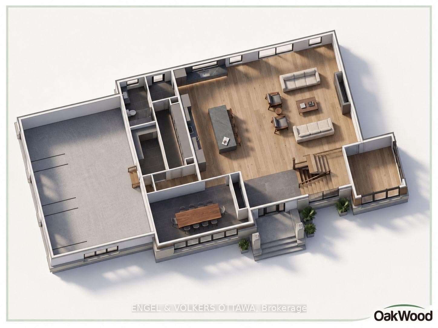 Isometric view.