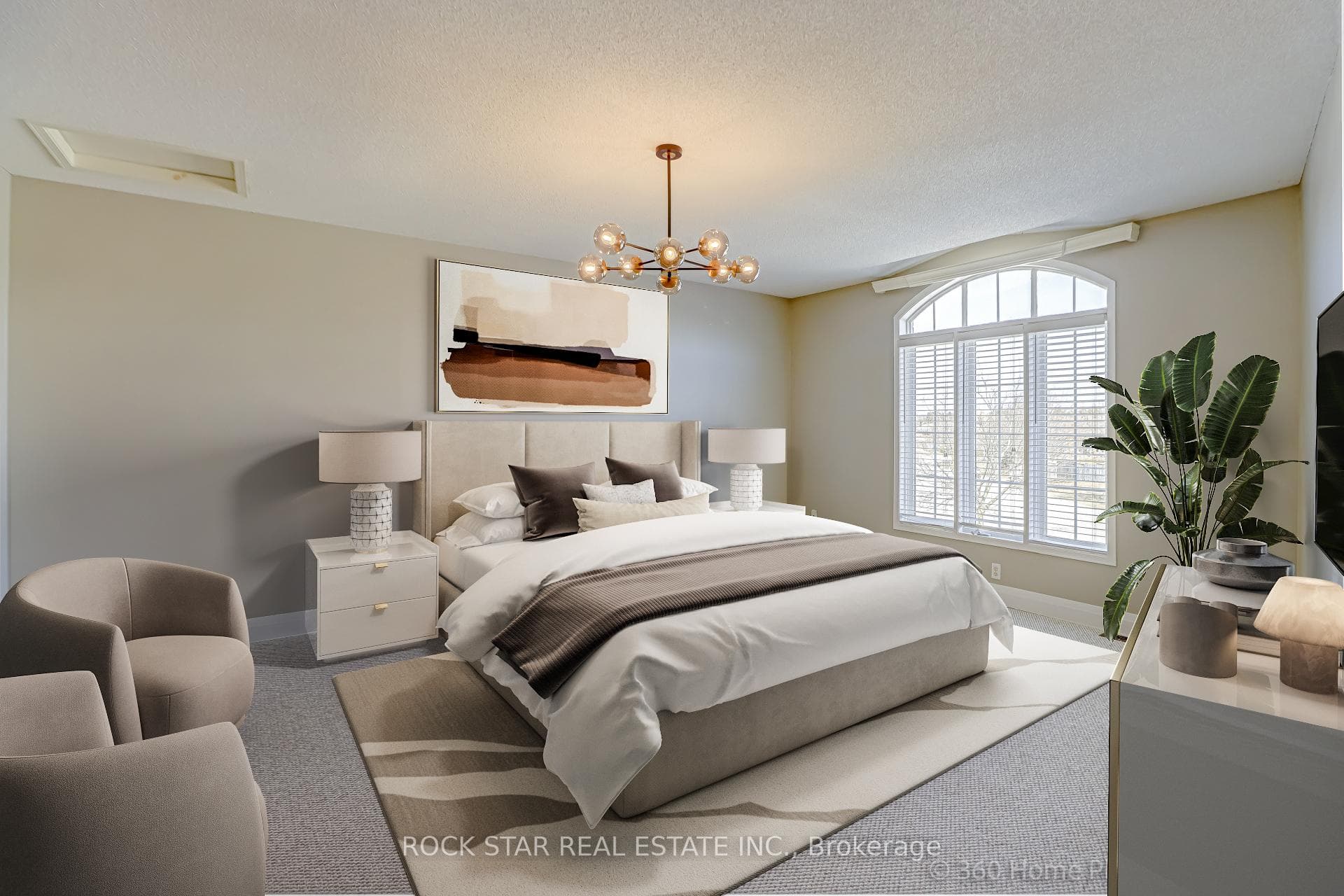 Primary Bedroom (Virtually Staged)