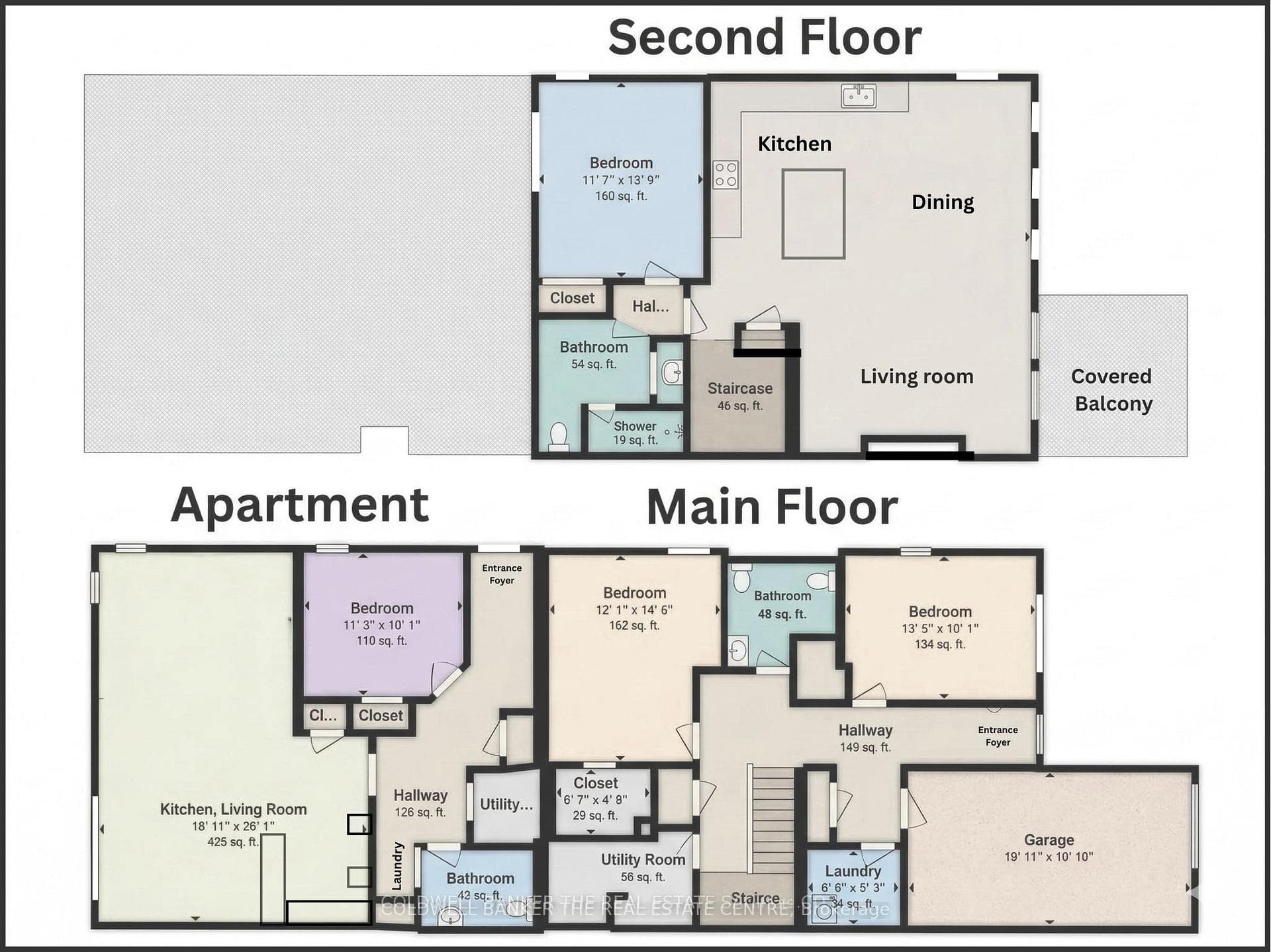 Floor plan - Mirror image from 62 Gray St.