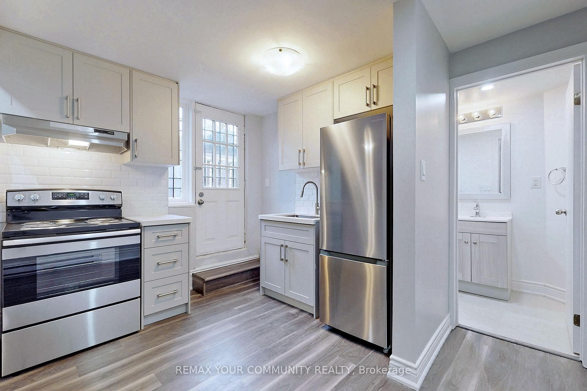 Full Kitchen walk-out to private balcony