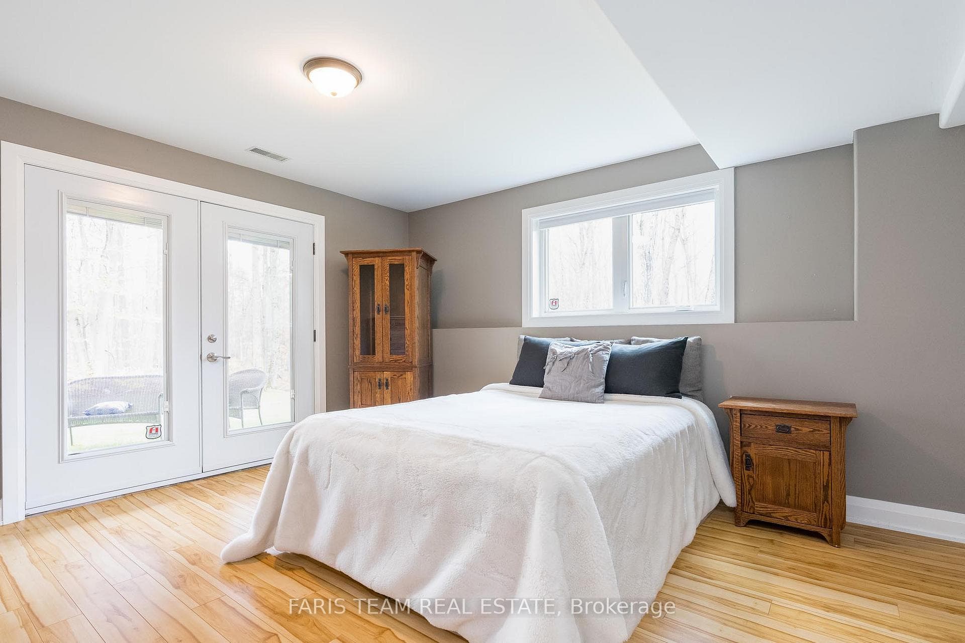 Bedroom featuring access to exterior