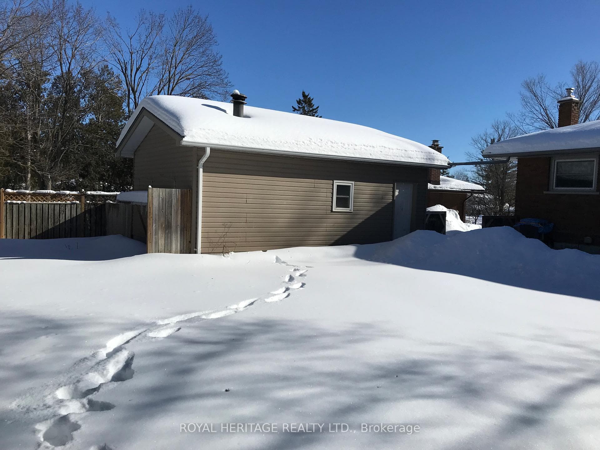 Garage view