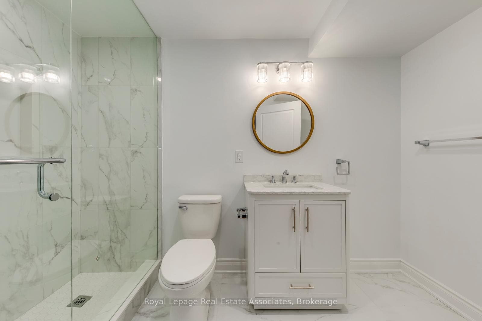 Basement washroom