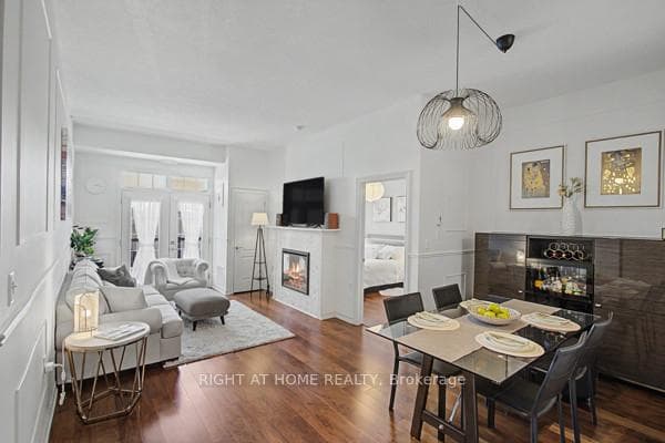 Open concept Living/Dining area