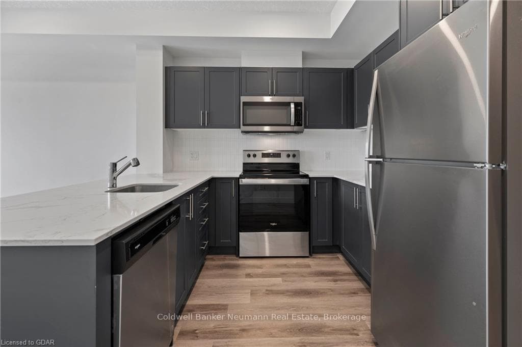 All stainless steel appliances