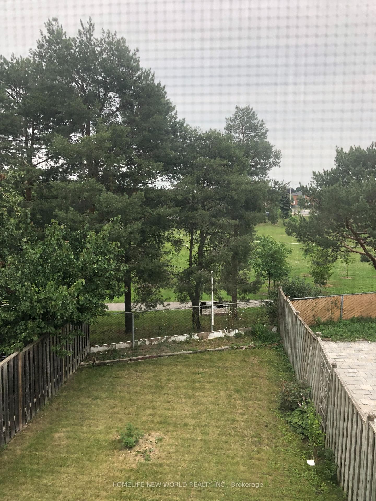 Backyard view from upstair
