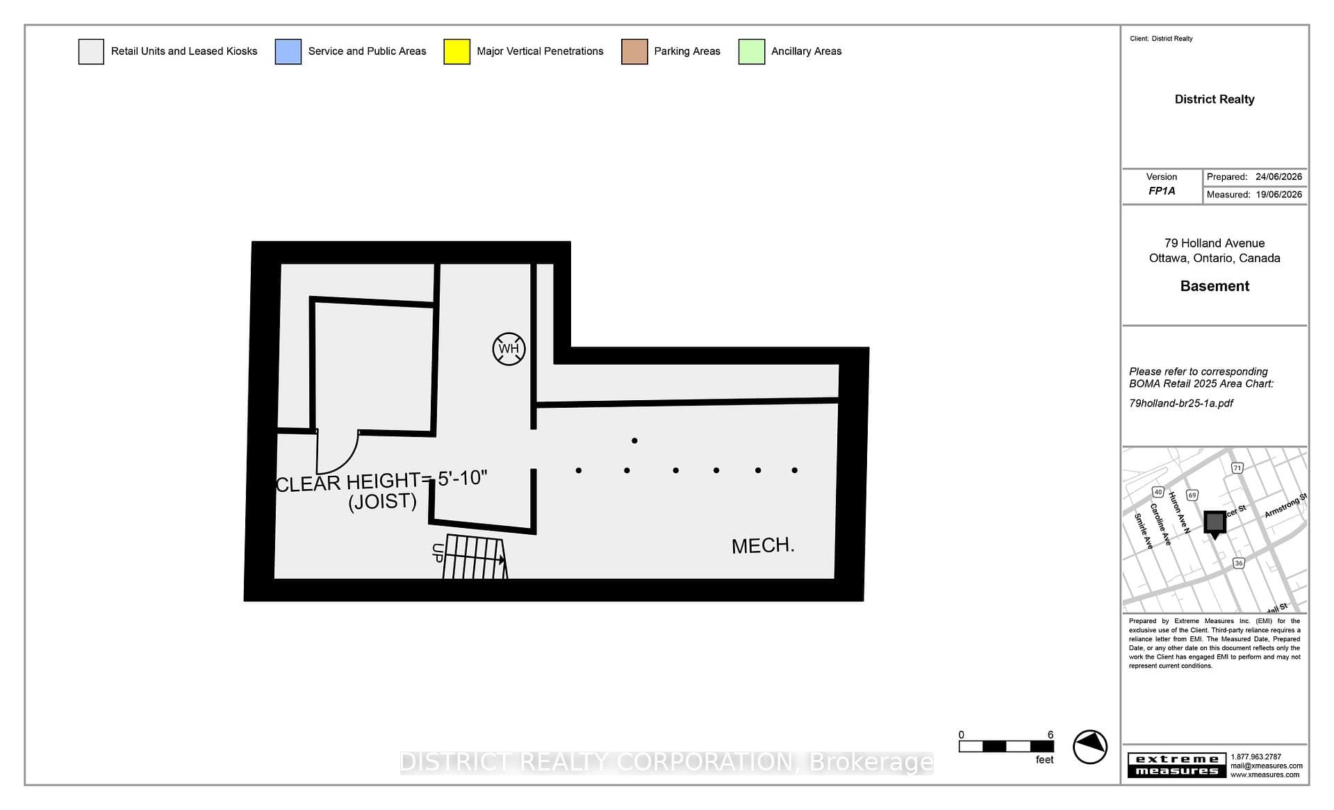 basement plan - 79 Holland Avenue, Ottawa