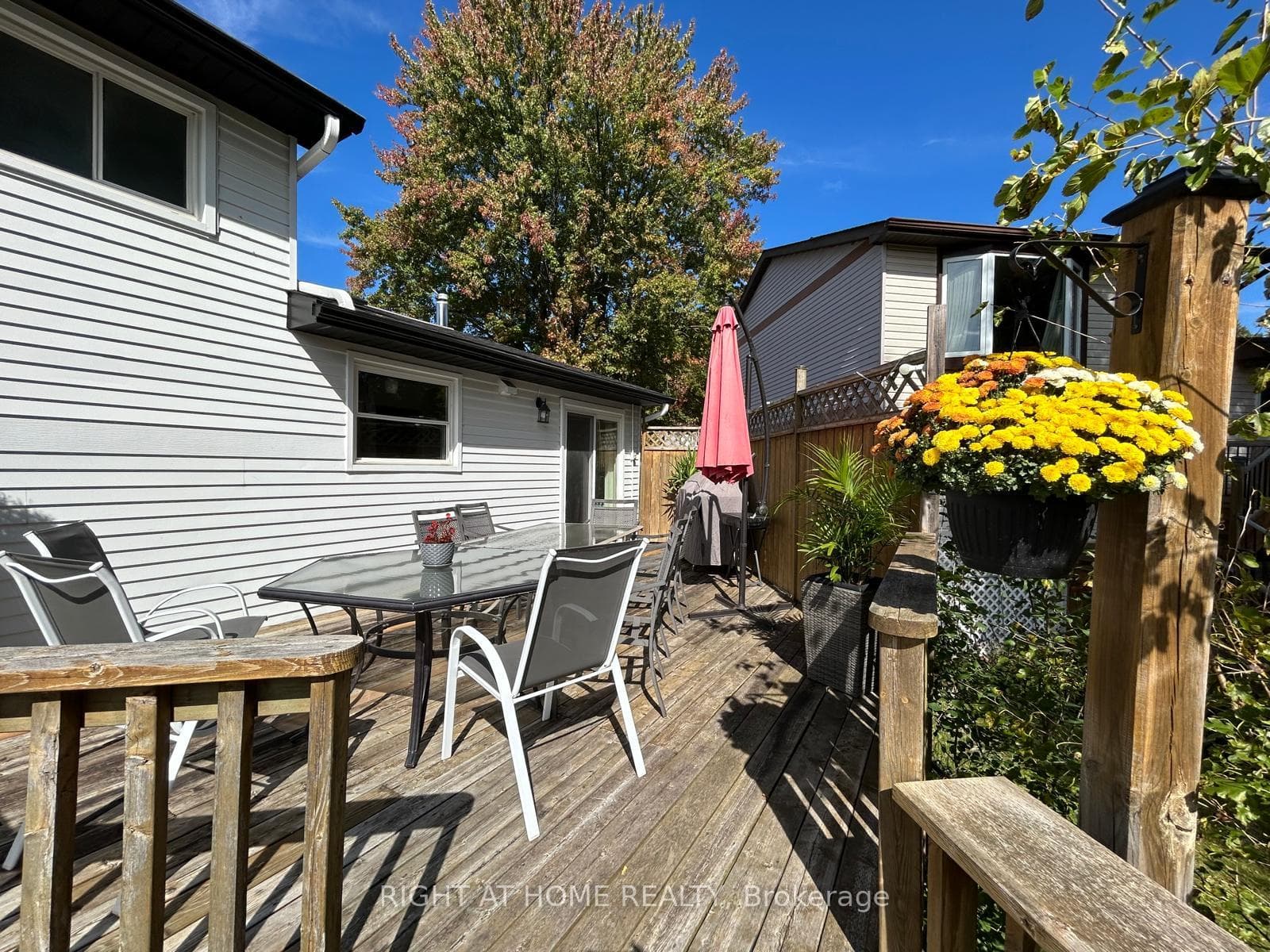 Patio in Fall