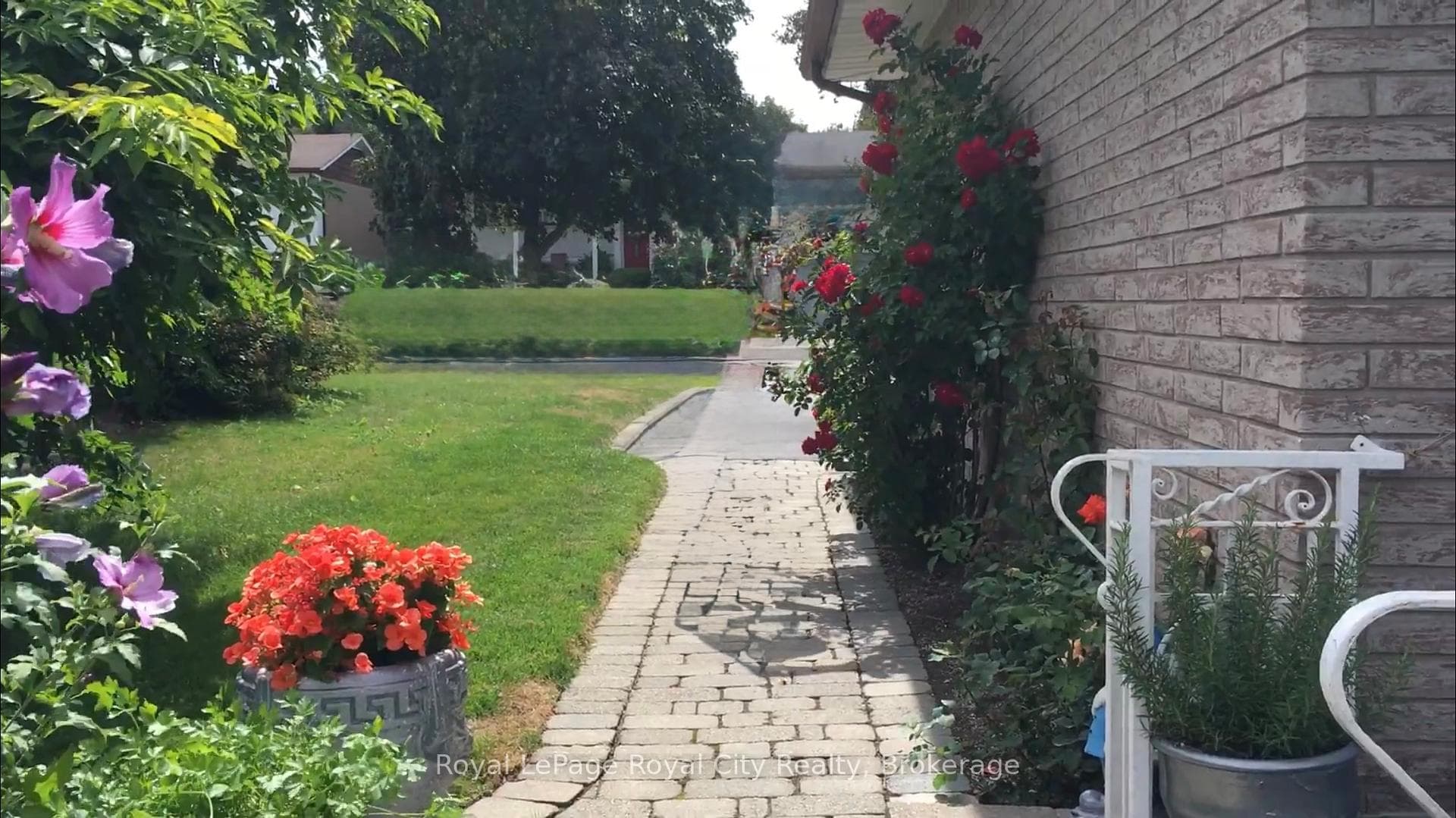 This walk way has nothing to prove -- perfect
