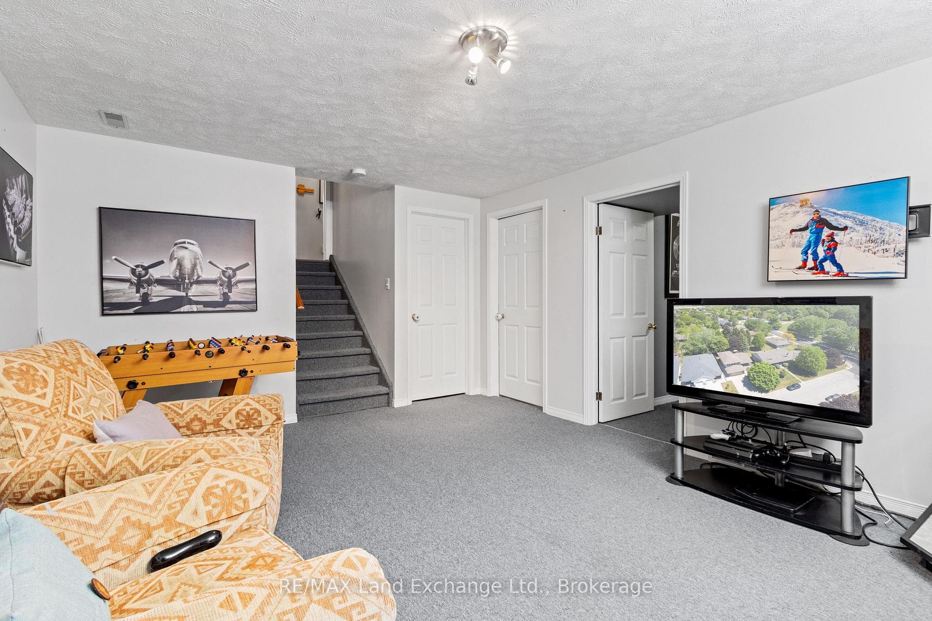 Lower level Rec room