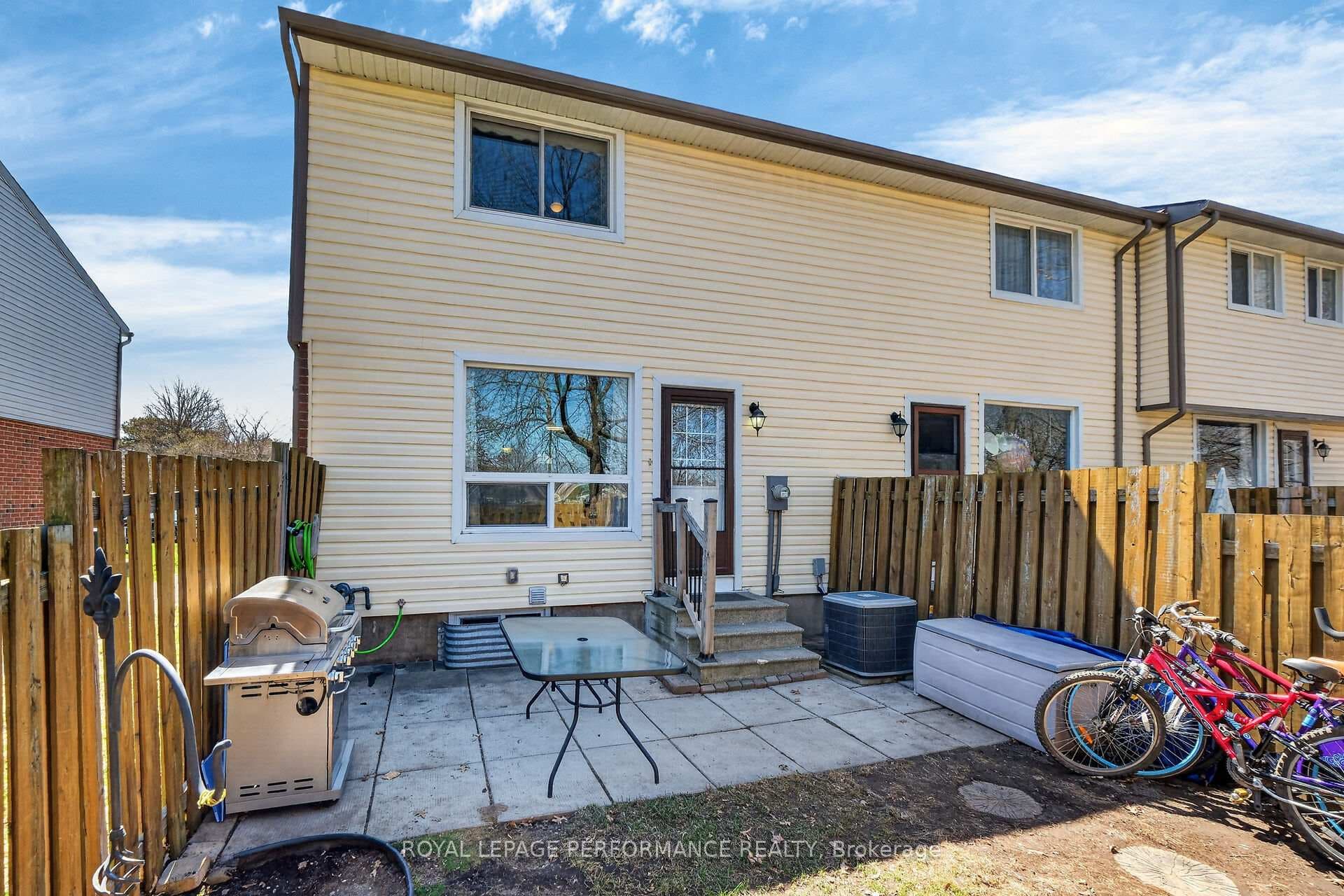 Fully fenced with a patio area ready for you!