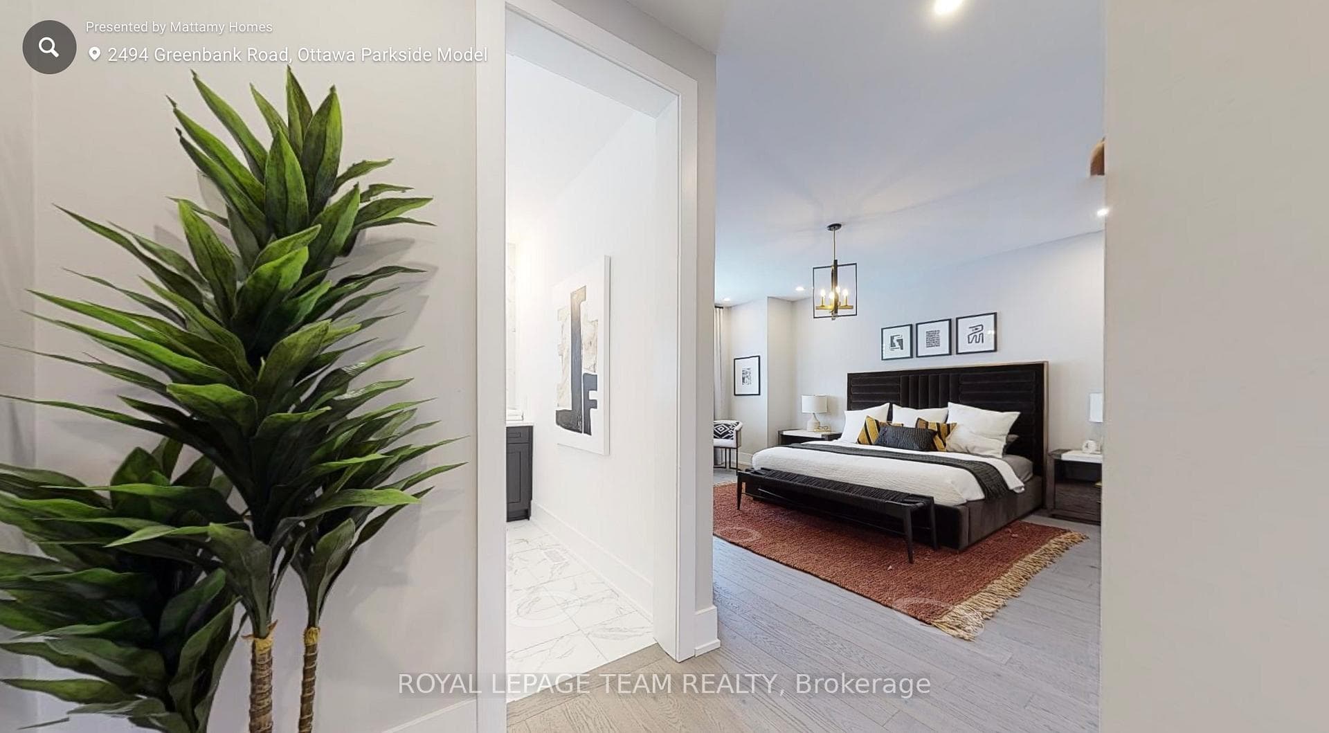 2nd | Primary bed | Model home finishes may differ